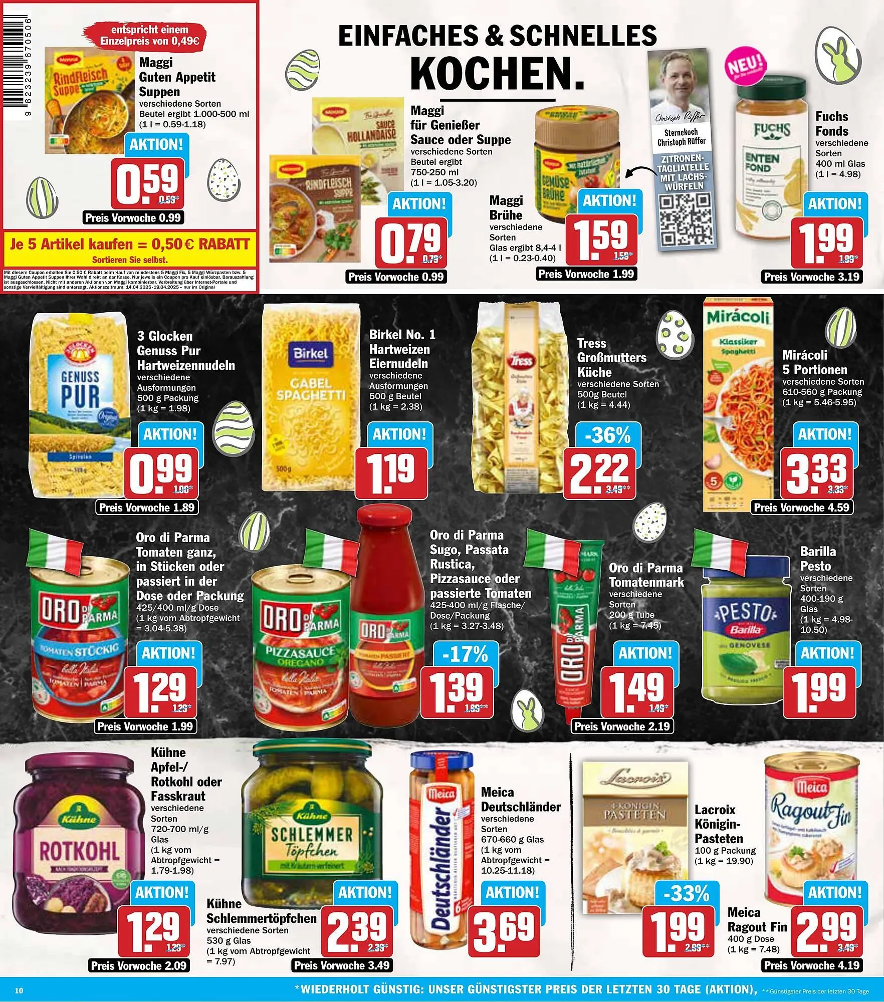 AEZ Prospekt von 14. April bis 19. April 2025 - Prospekt seite 10