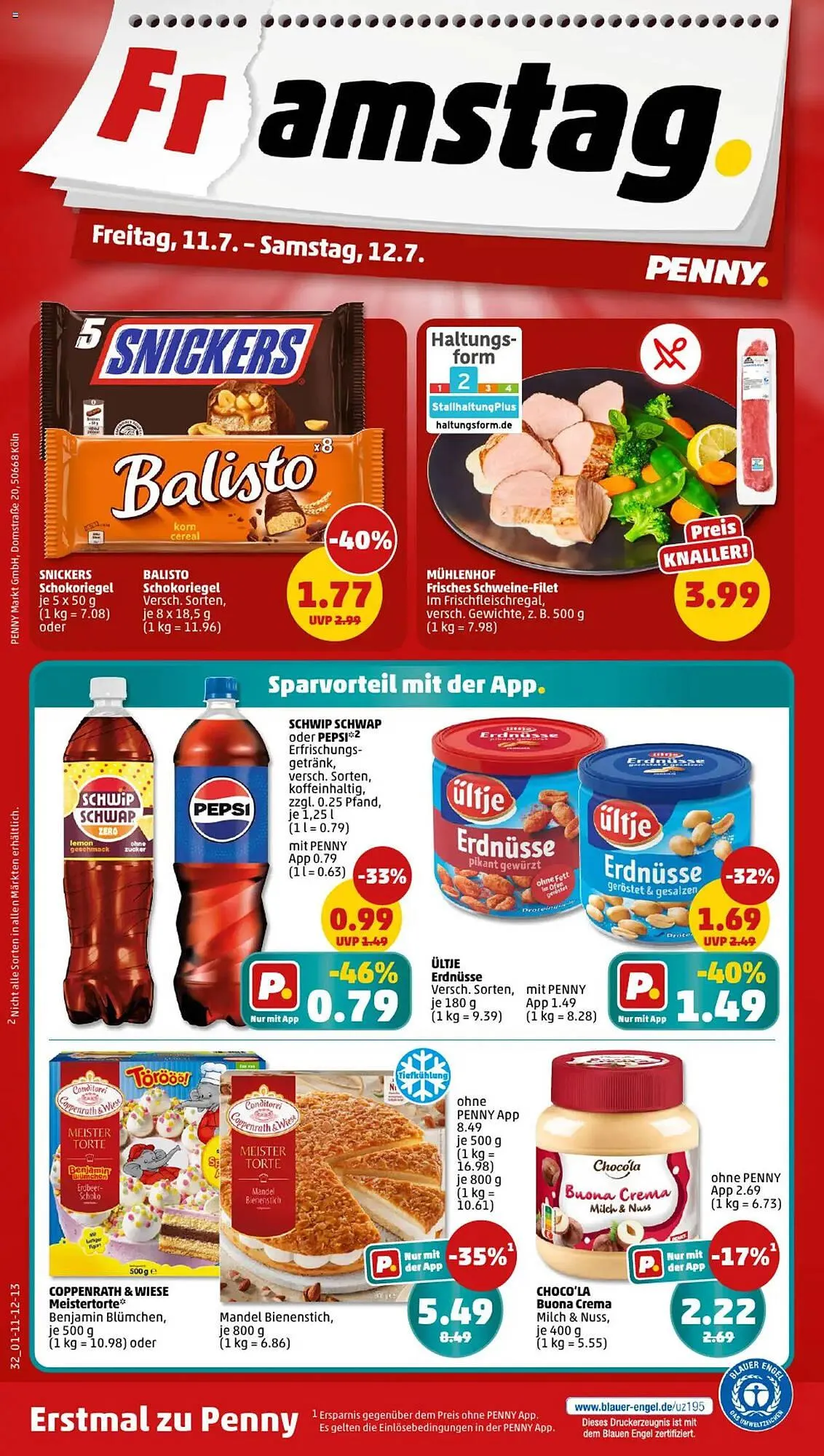 PENNY Prospekt von 7. Juli bis 12. Juli 2025 - Prospekt seite 32