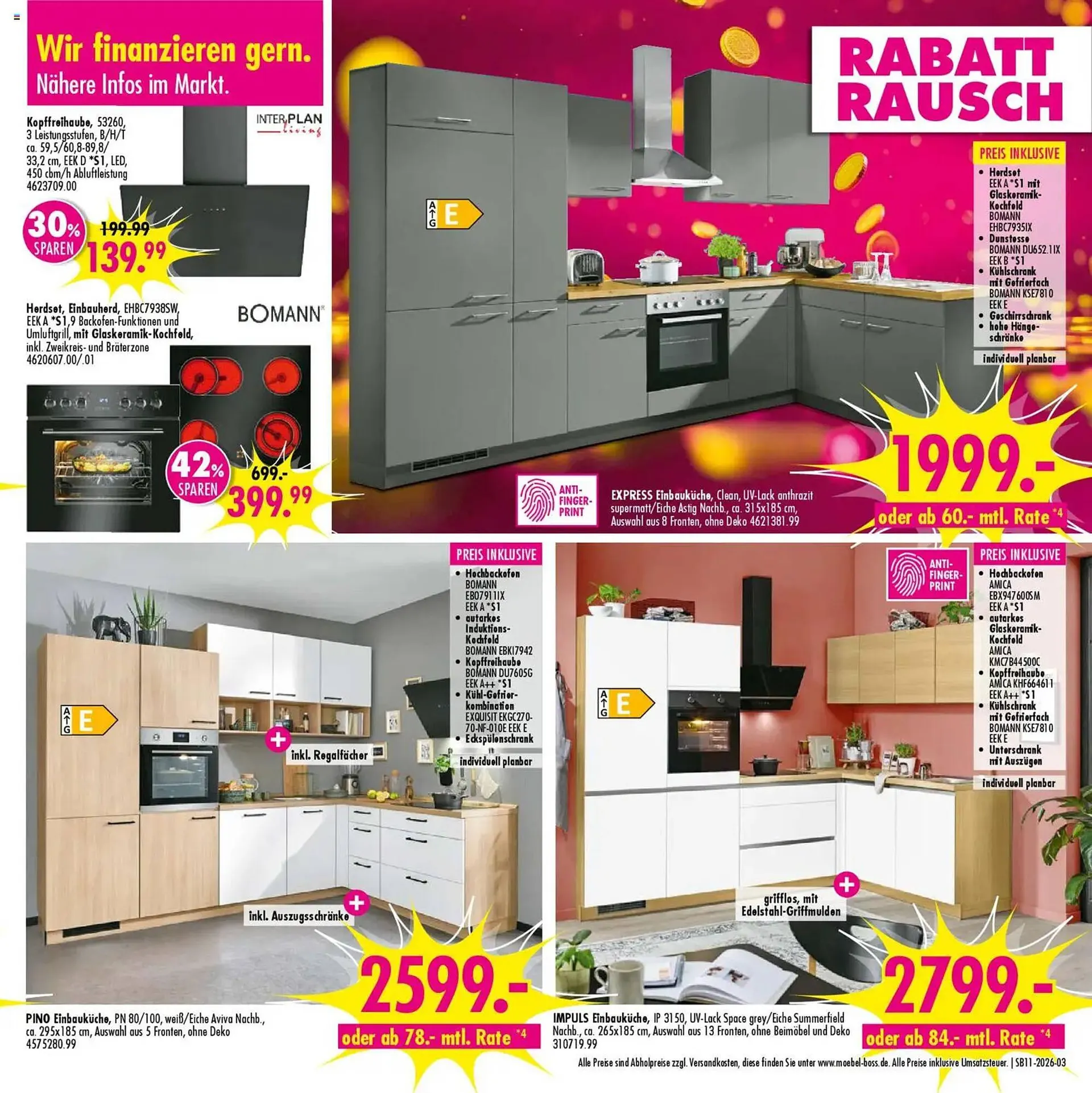 Möbel Boss Prospekt von 7. März bis 13. März 2026 - Prospekt seite 3