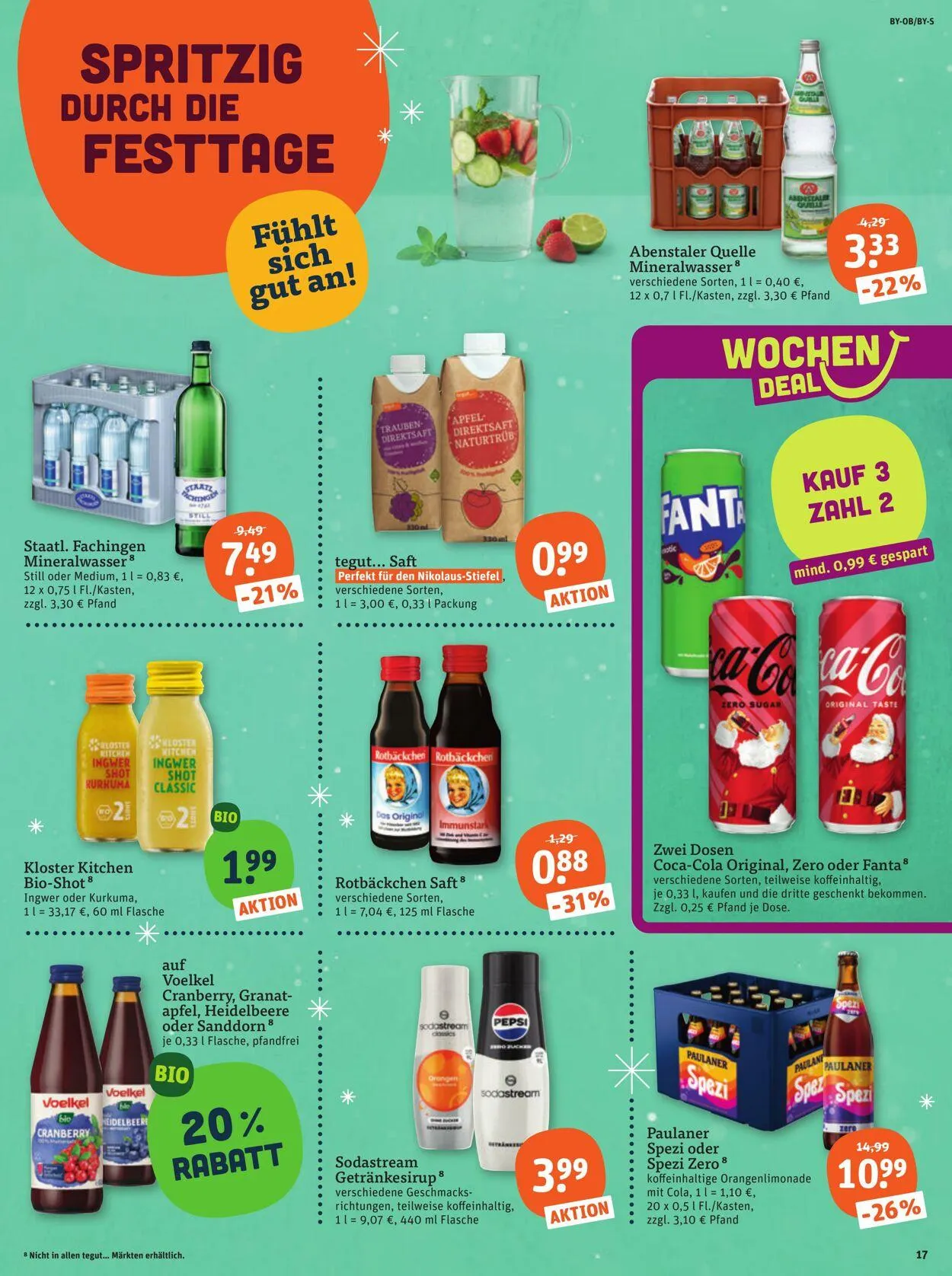 Tegut von 8. Dezember bis 14. Dezember 2025 - Prospekt seite 19