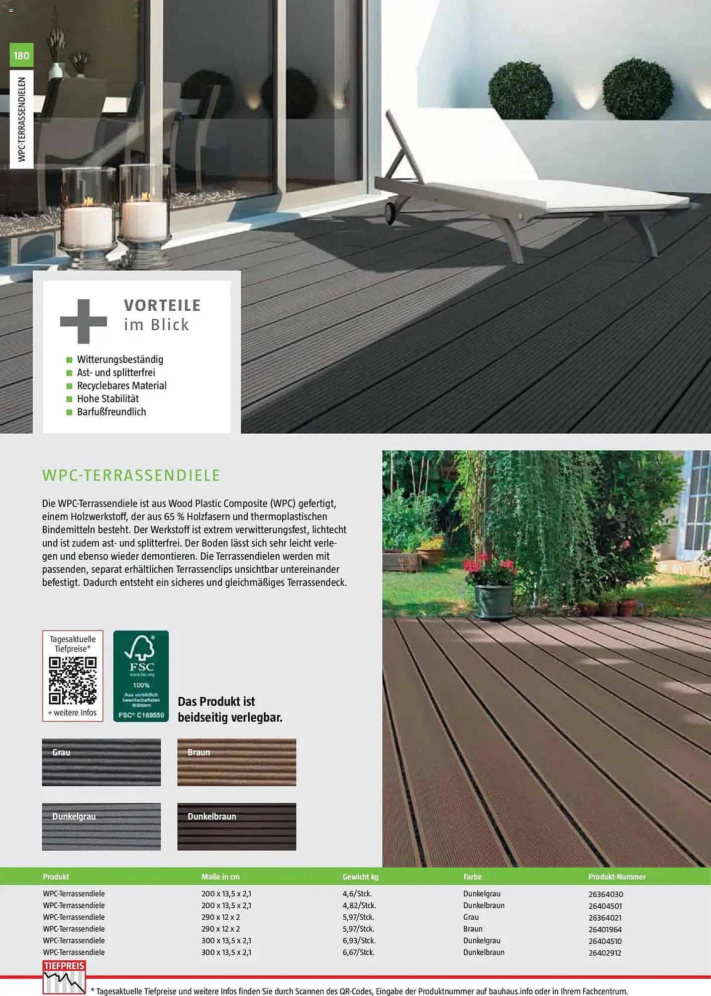 Bauhaus Prospekt von 2. März bis 30. Juni 2026 - Prospekt seite 180