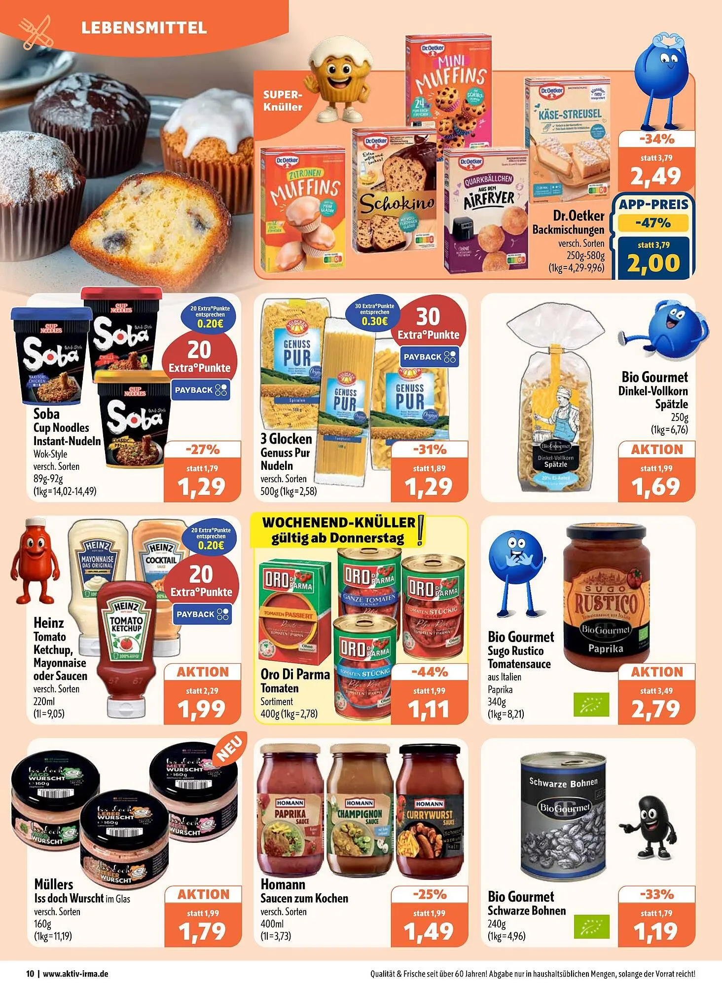 Aktiv Irma Prospekt von 6. Oktober bis 11. Oktober 2025 - Prospekt seite 10