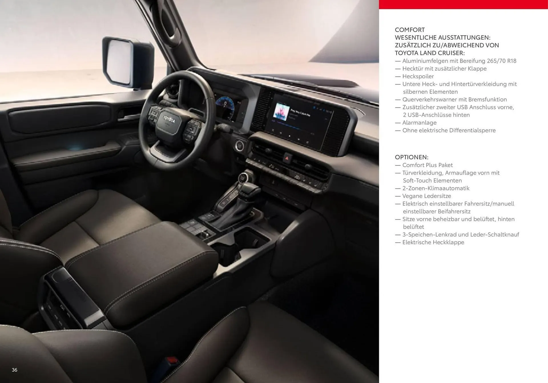 Toyota Prospekt von 20. September bis 20. September 2025 - Prospekt seite 36