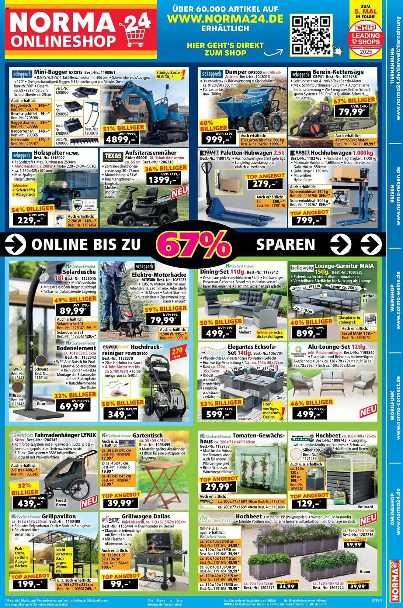 Norma Prospekt von 7. April bis 12. April 2025 - Prospekt seite 19