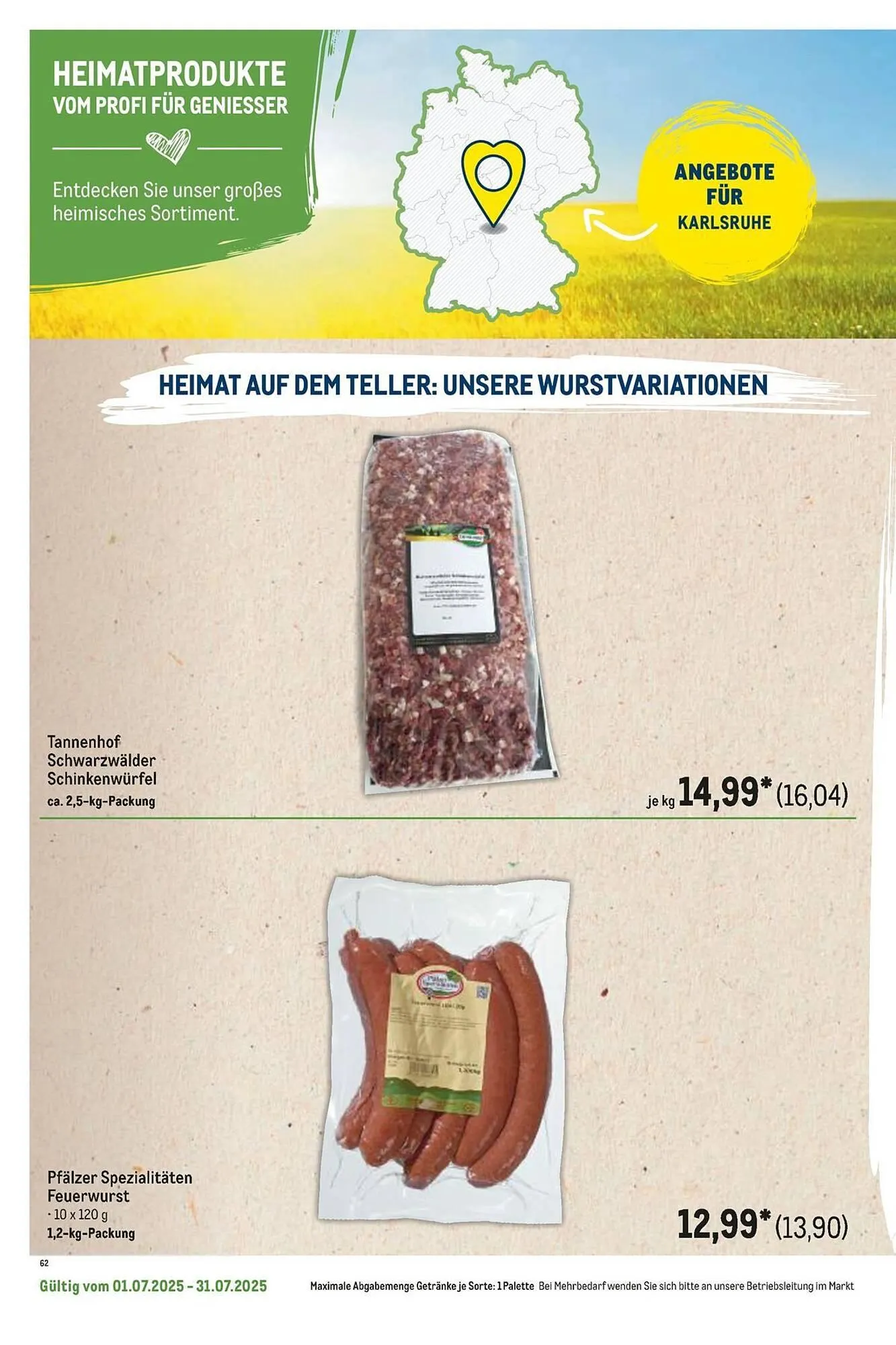 METRO Prospekt von 1. Juli bis 31. Juli 2025 - Prospekt seite 110