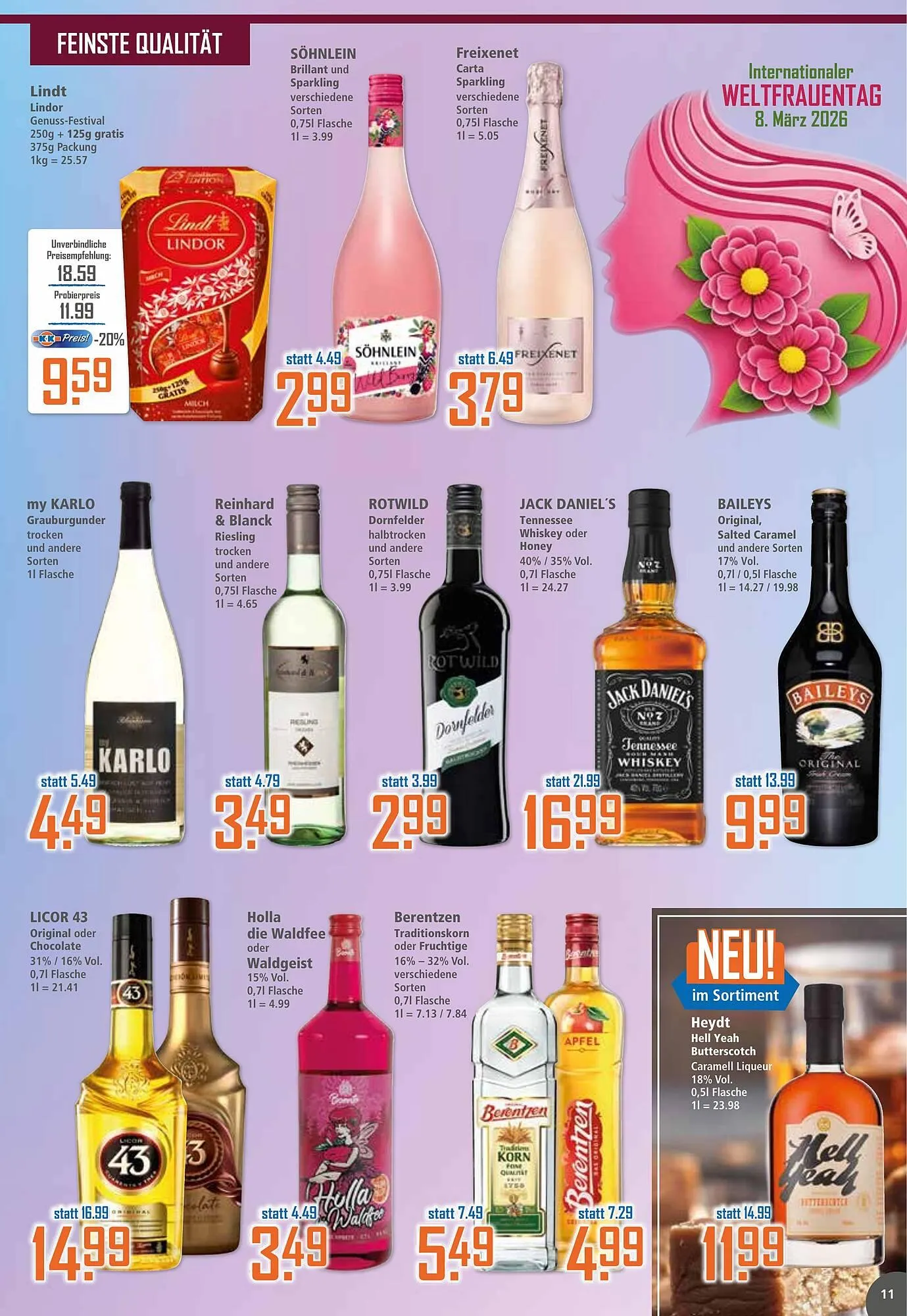 Klaas und Kock Prospekt von 2. März bis 7. März 2026 - Prospekt seite 11