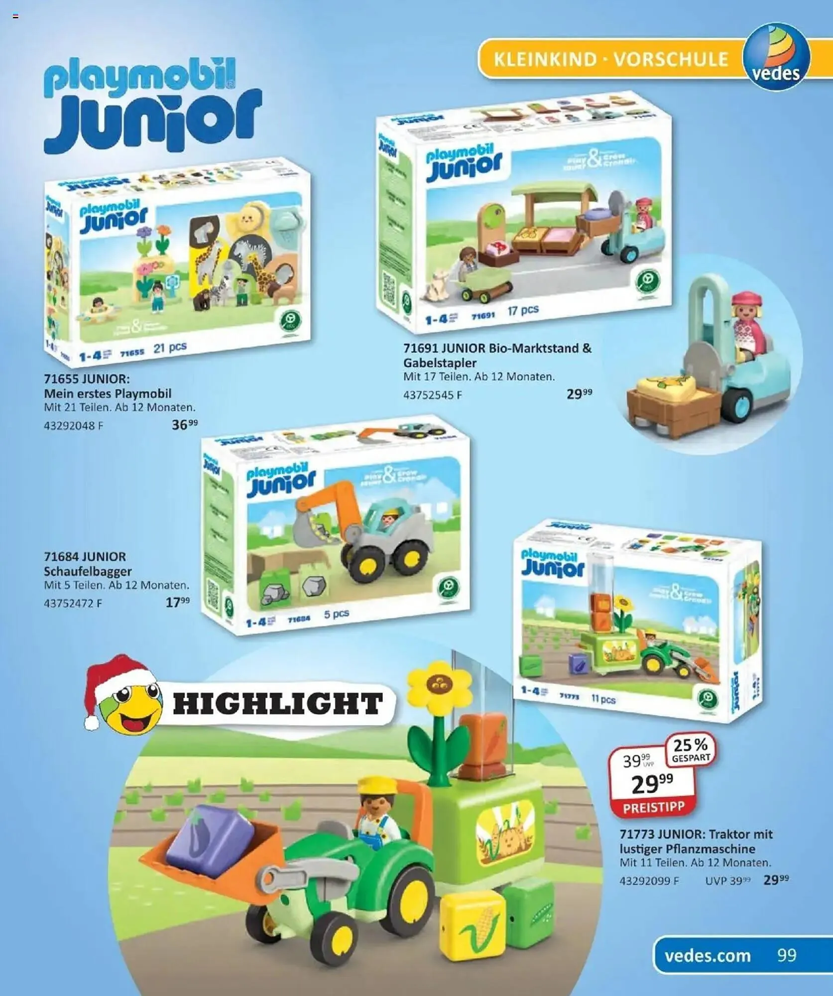 Vedes Prospekt von 29. September bis 6. Januar 2026 - Prospekt seite 99