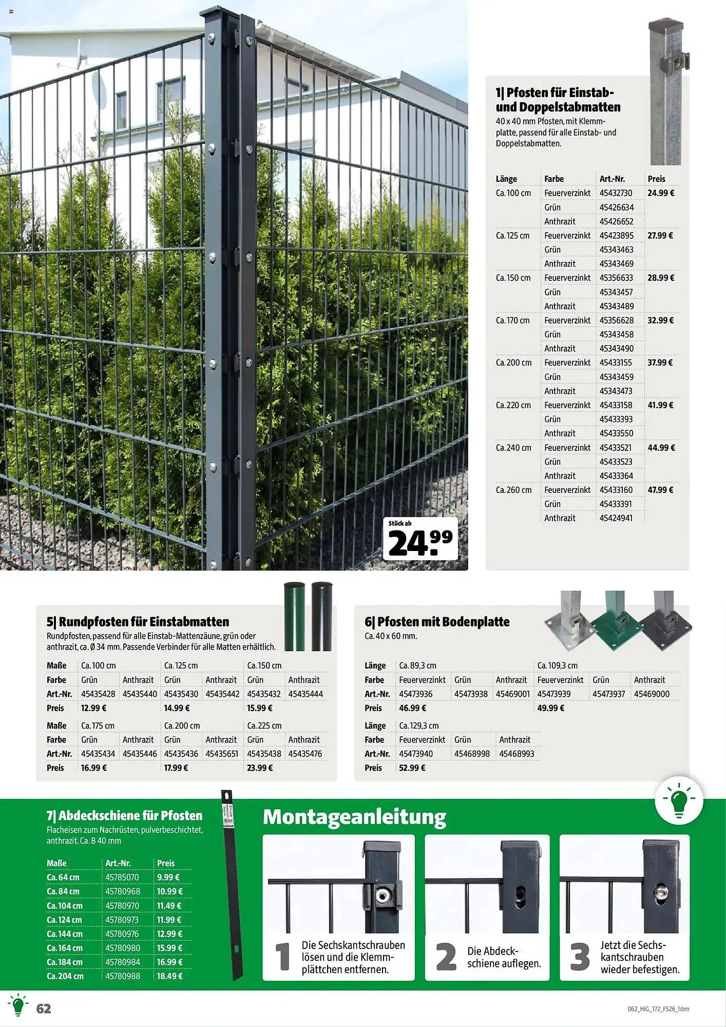 Hagebau Prospekt von 2. März bis 31. Dezember 2026 - Prospekt seite 62