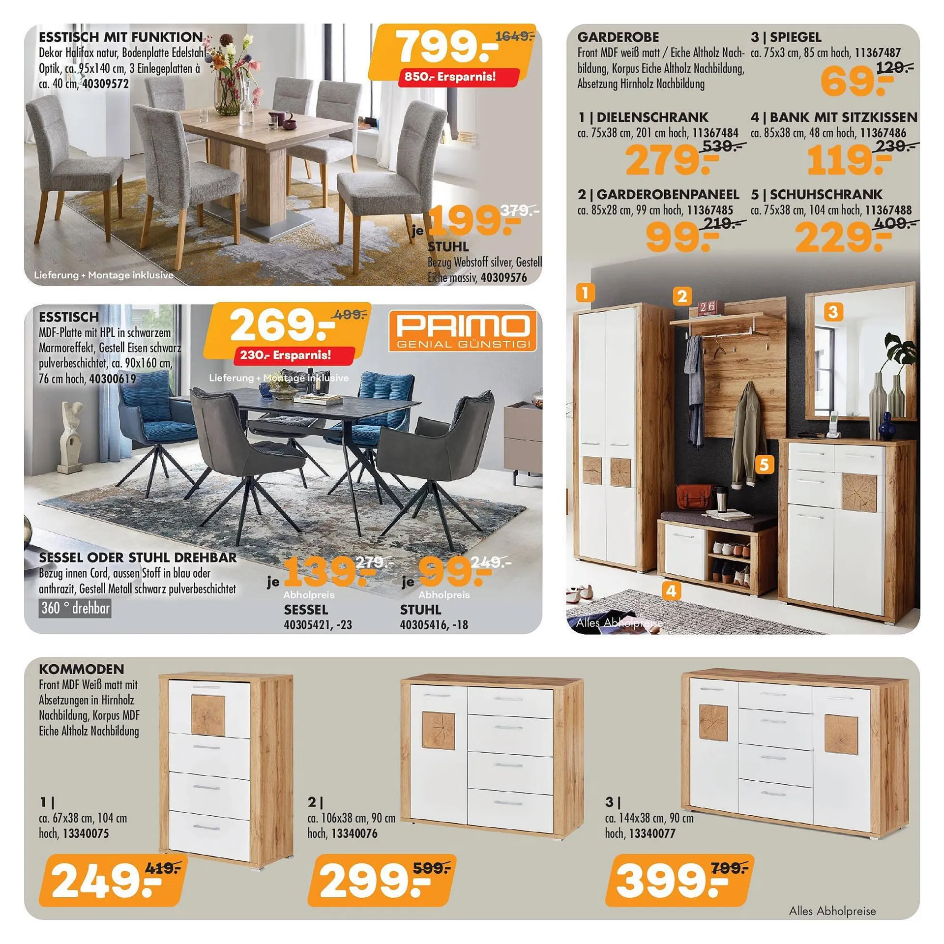 Möbel Kraft Prospekt von 22. April bis 20. Mai 2025 - Prospekt seite 8