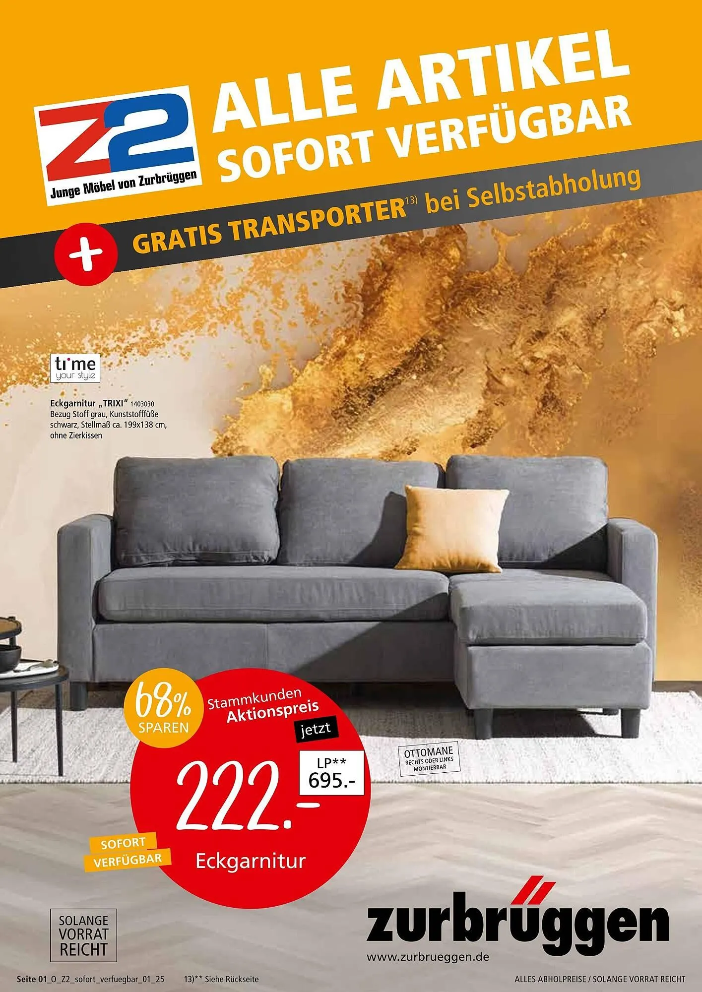 Zurbrüggen Prospekt von 5. Dezember bis 31. Dezember 2025 - Prospekt seite 1