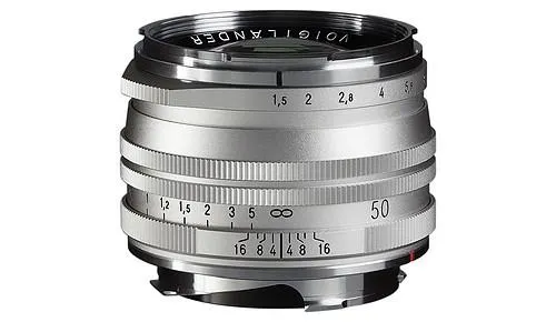 Voigtländer Nokton 50/1,5 silber VM M.C. Vintage Line Leica M-Mount