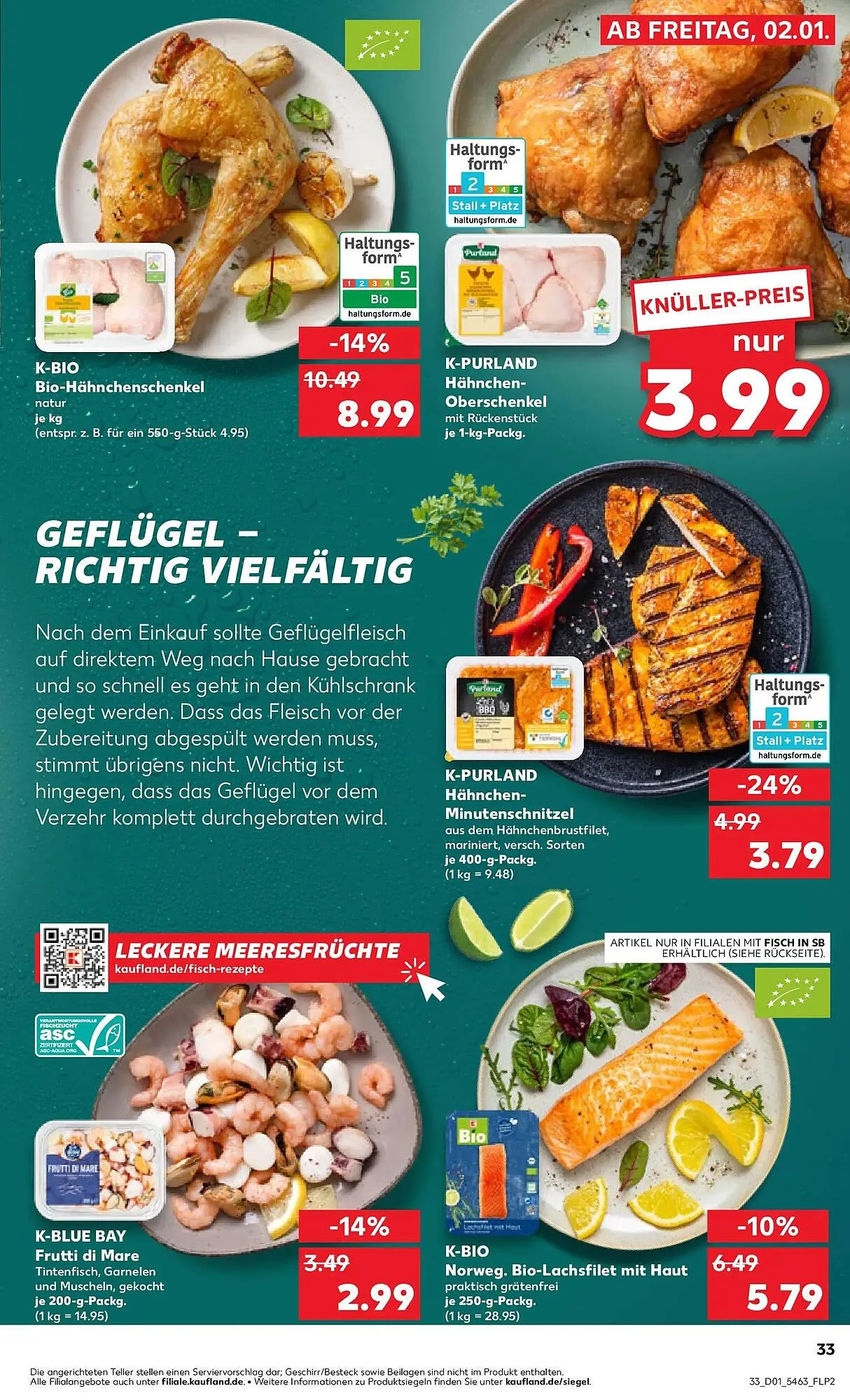 Kaufland Prospekt von 4. Januar bis 7. Januar 2026 - Prospekt seite 33