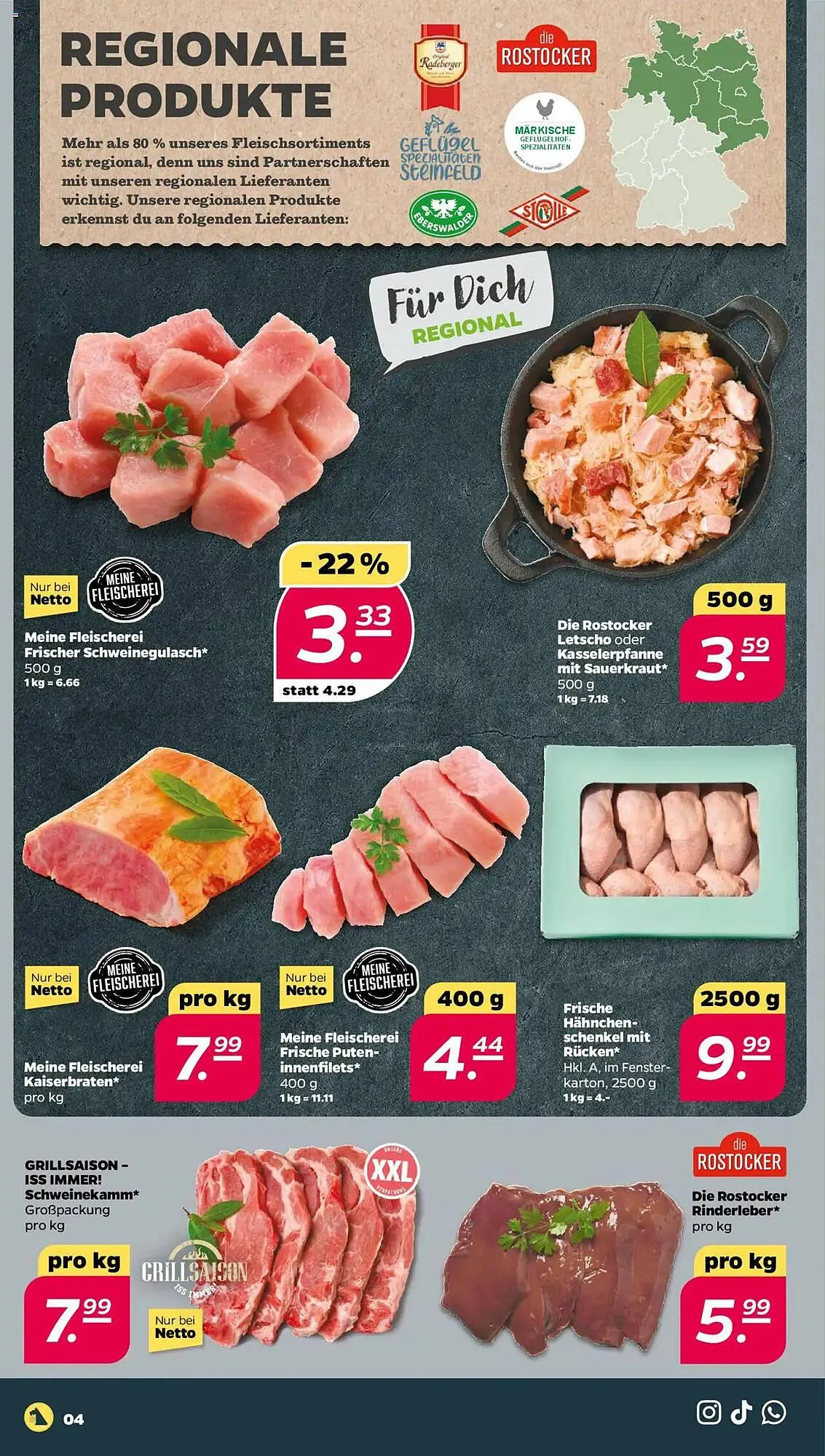 NETTO Prospekt von 13. Oktober bis 18. Oktober 2025 - Prospekt seite 4