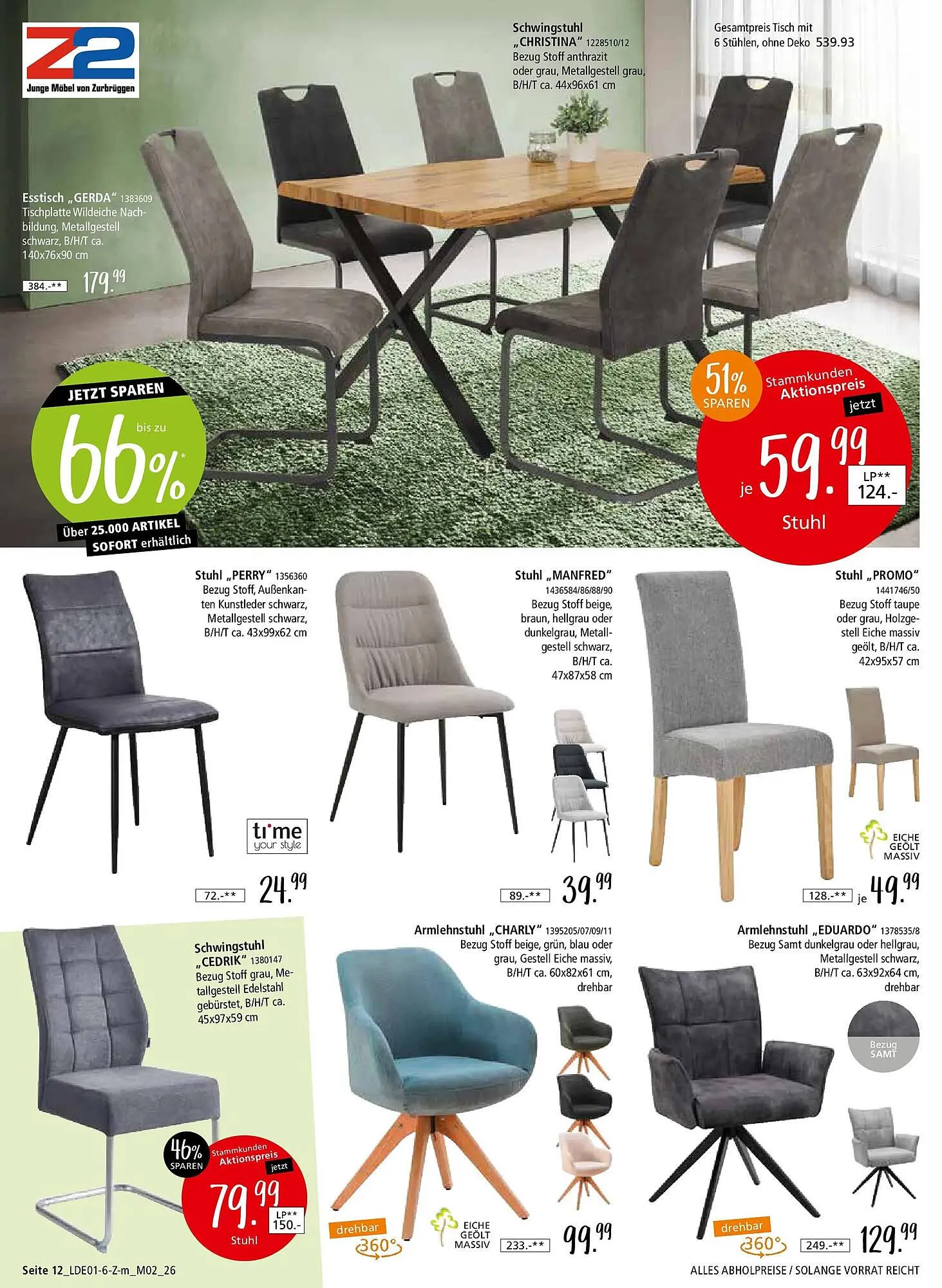 Zurbrüggen Prospekt von 9. Januar bis 26. Januar 2026 - Prospekt seite 14