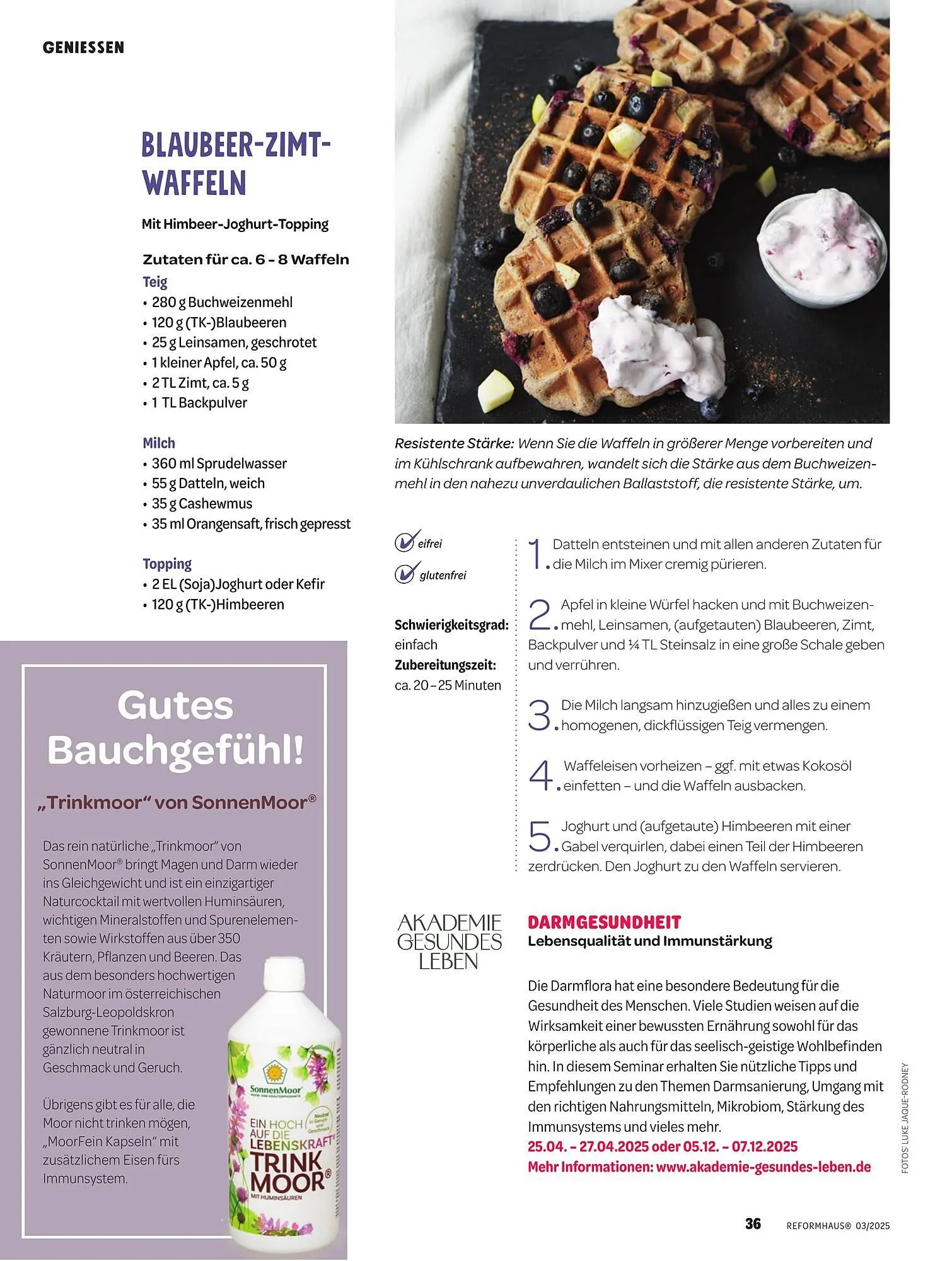 Reformhaus Prospekt von 1. März bis 31. März 2025 - Prospekt seite 36