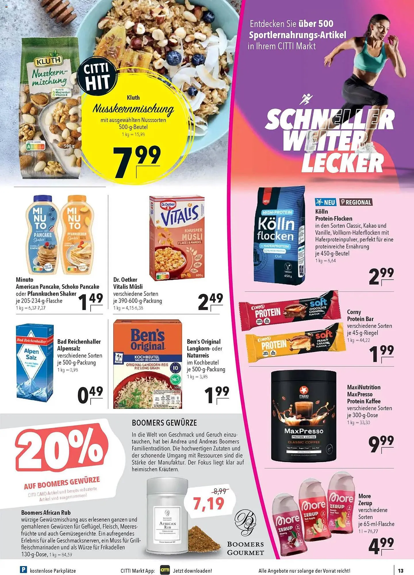 CITTI Markt Prospekt von 29. Oktober bis 4. November 2025 - Prospekt seite 13