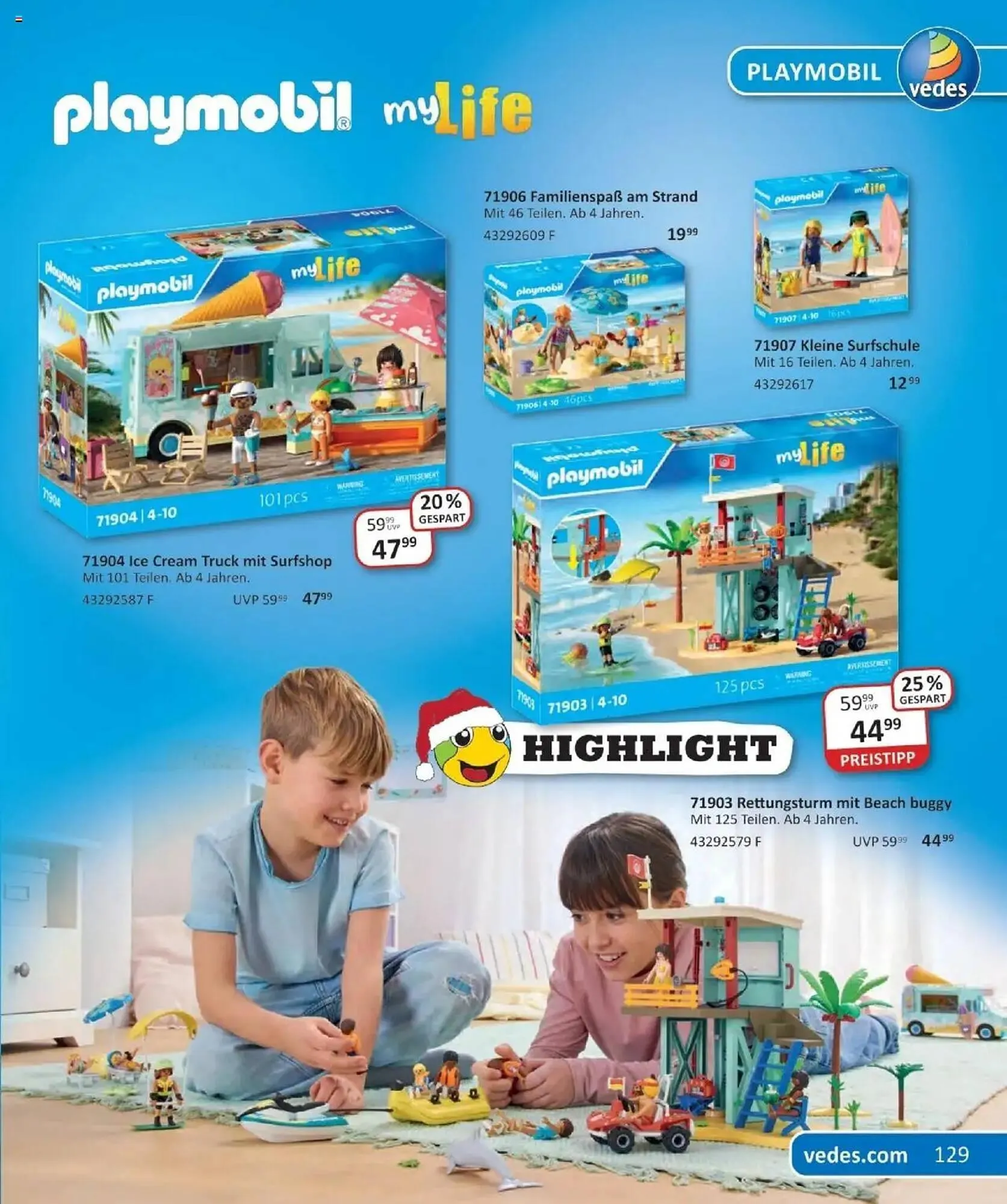 Vedes Prospekt von 29. September bis 6. Januar 2026 - Prospekt seite 129