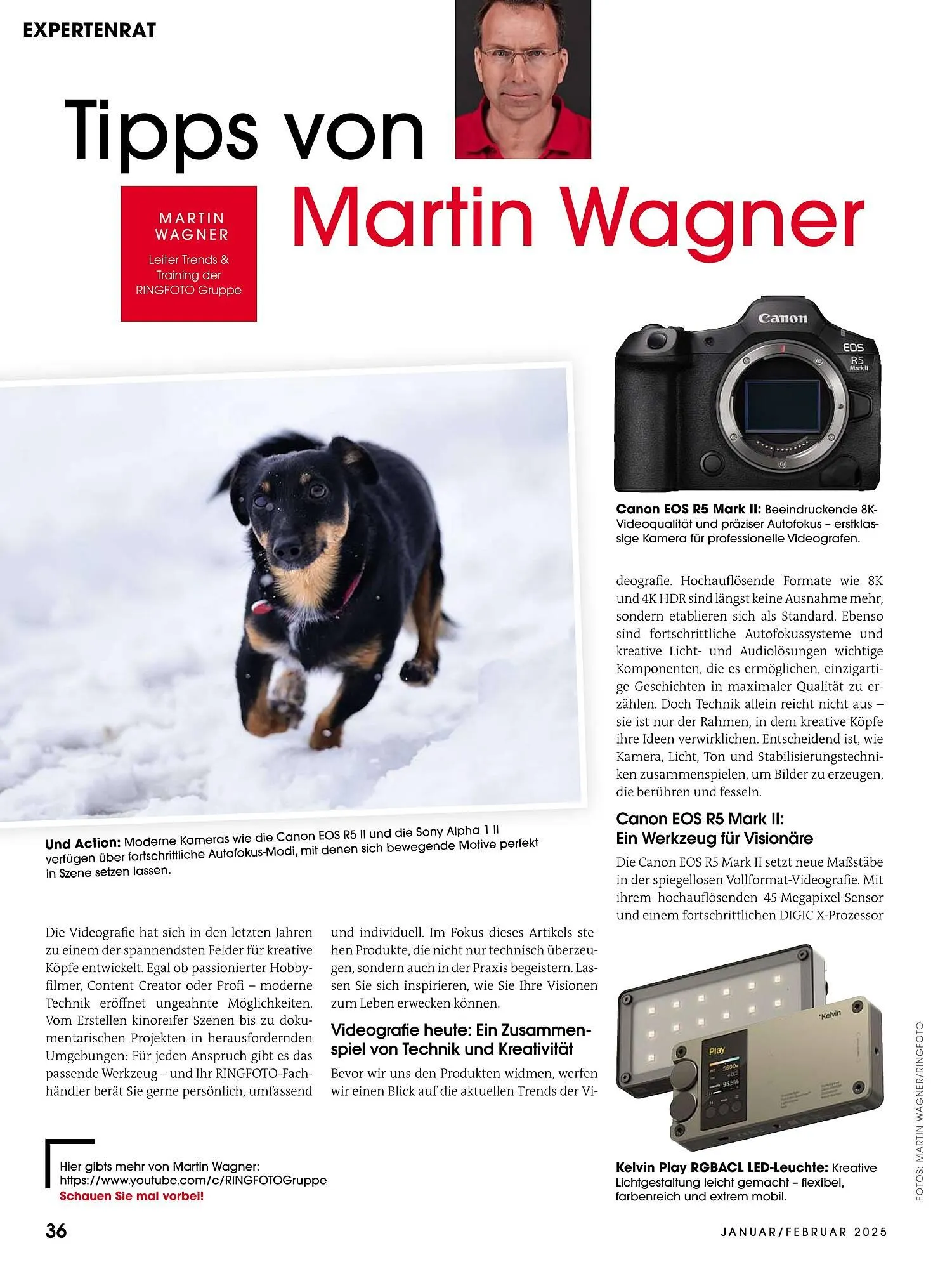 Ringfoto Prospekt von 1. Januar bis 28. Februar 2025 - Prospekt seite 36