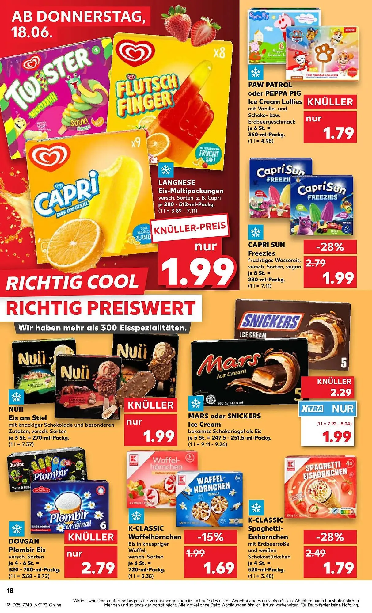 Kaufland Prospekt von 14. Juni bis 17. Juni 2026 - Prospekt seite 27