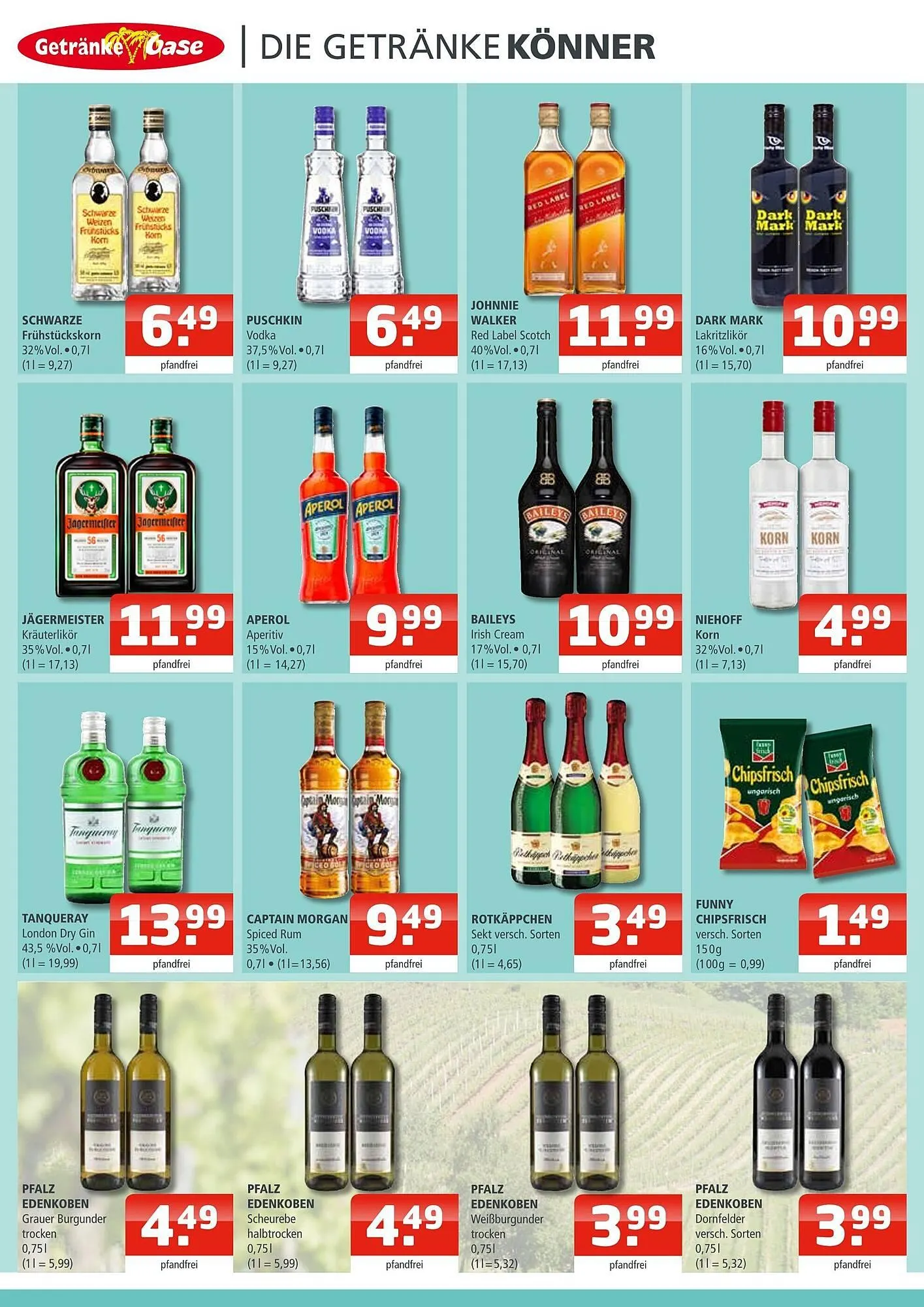 Getränke Oase Prospekt von 10. März bis 15. März 2025 - Prospekt seite 2