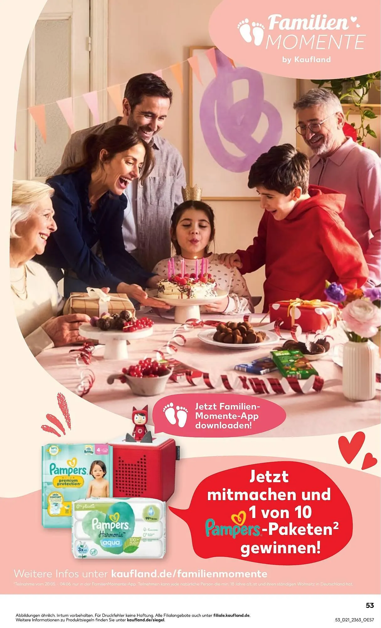 Kaufland Prospekt von 21. Mai bis 27. Mai 2025 - Prospekt seite 53