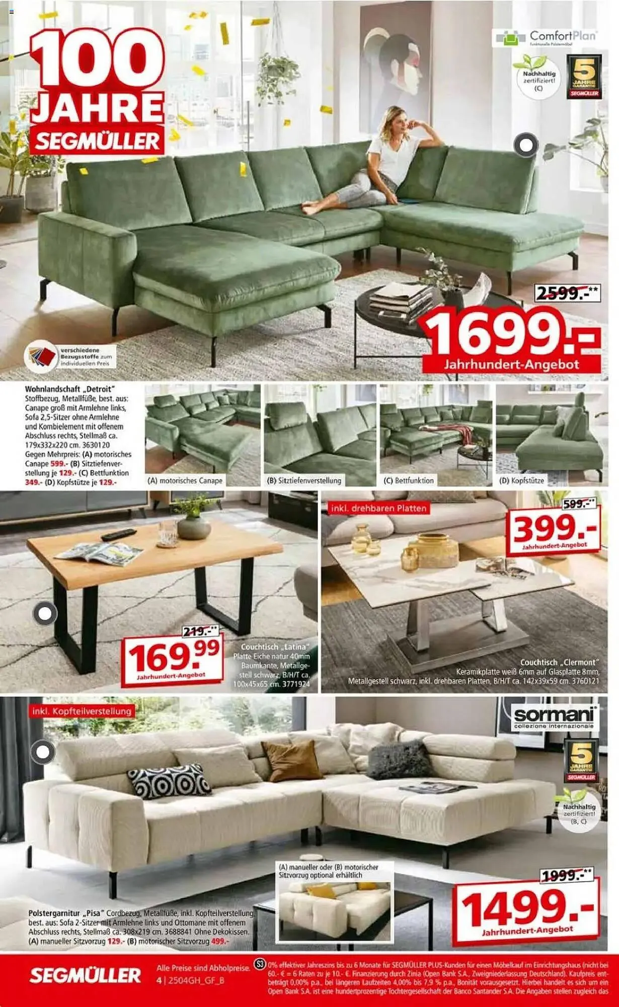 Segmüller Prospekt von 30. März bis 6. April 2025 - Prospekt seite 4