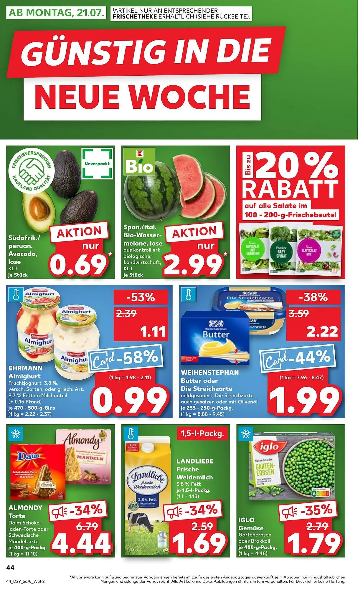 Kaufland Prospekt von 17. Juli bis 23. Juli 2025 - Prospekt seite 44