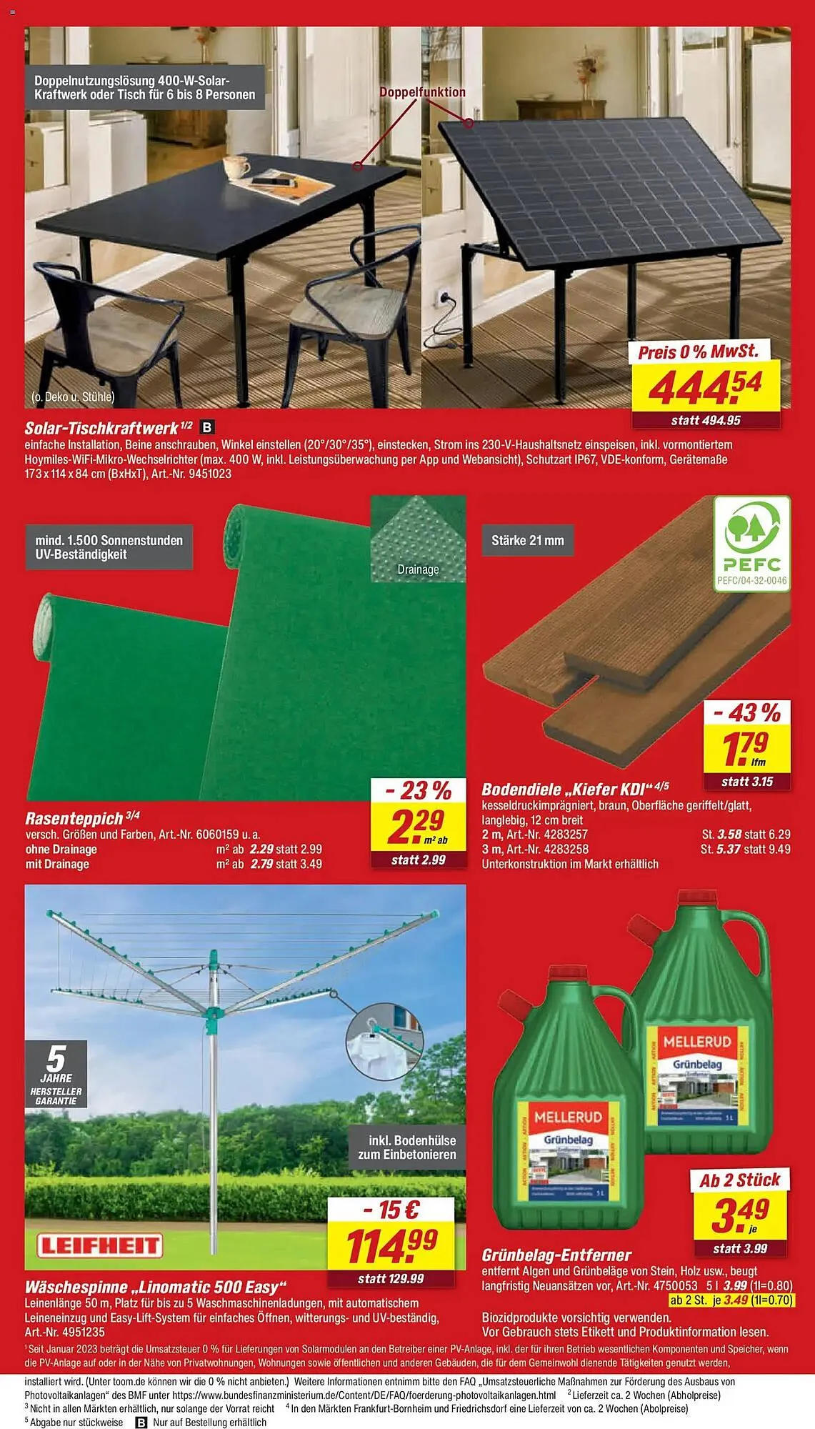 Toom Baumarkt Prospekt von 7. März bis 13. März 2026 - Prospekt seite 6