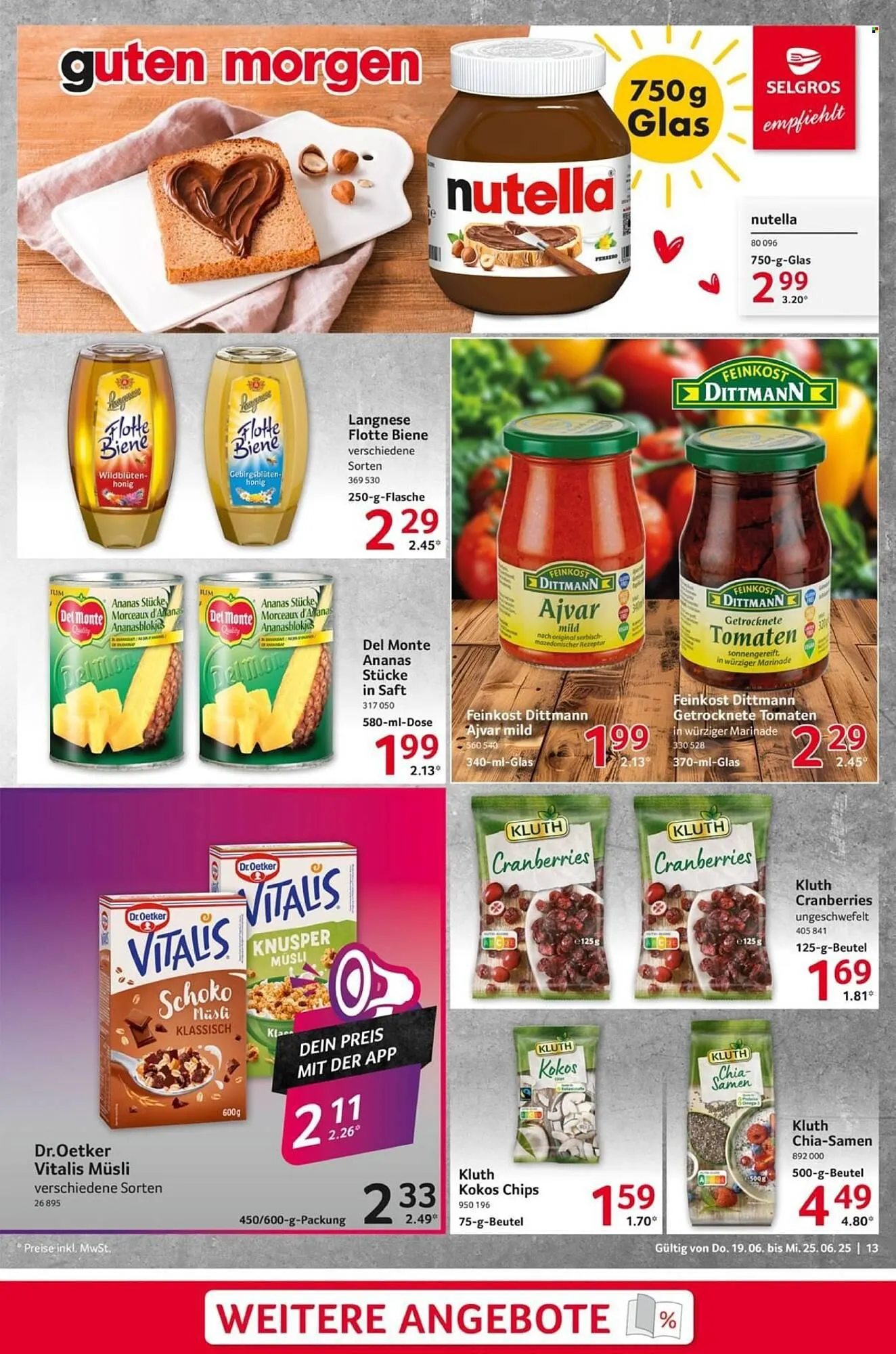 Selgros Prospekt von 19. Juni bis 25. Juni 2025 - Prospekt seite 13