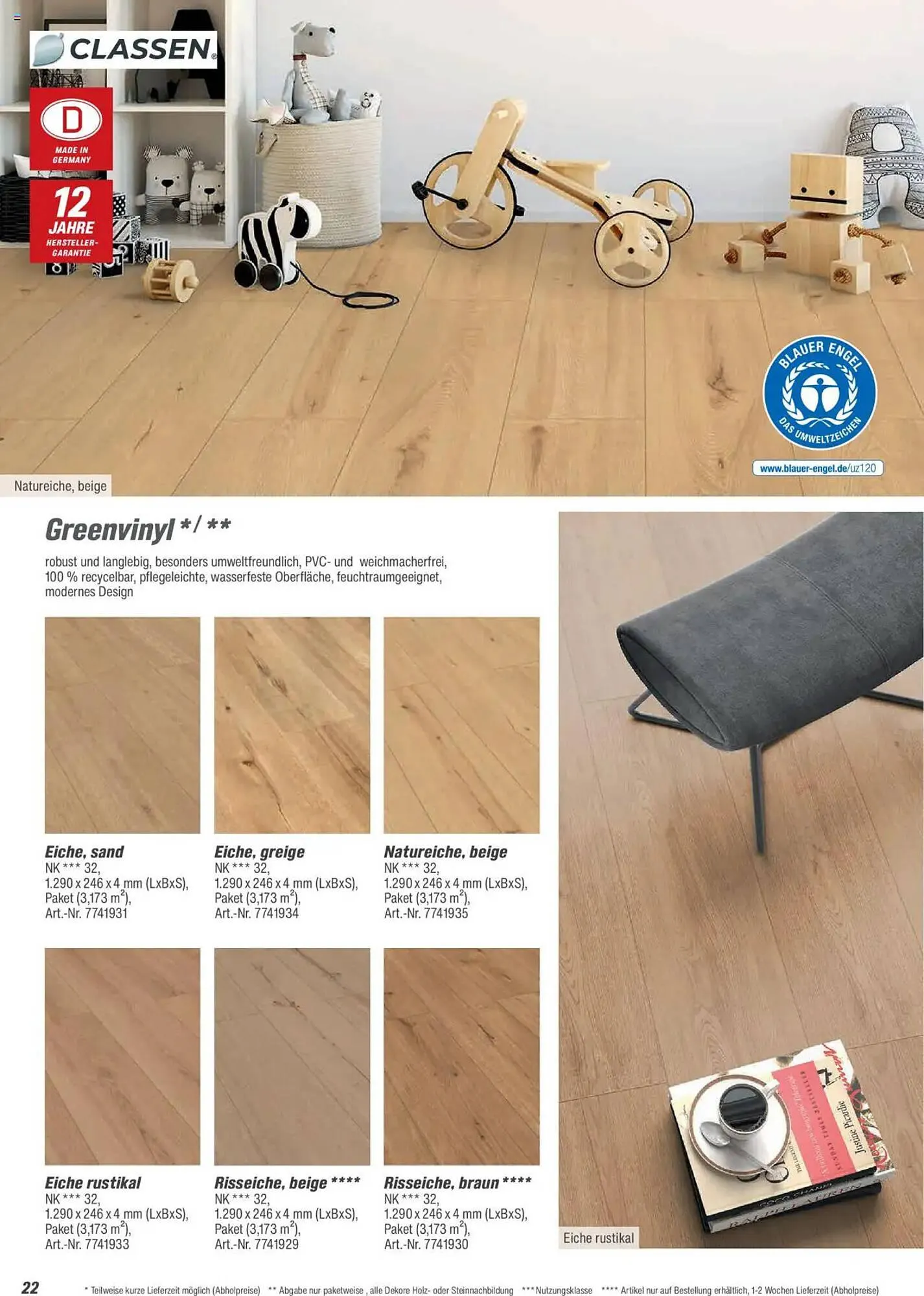 toom Baumarkt Prospekt von 21. August bis 31. Dezember 2025 - Prospekt seite 22