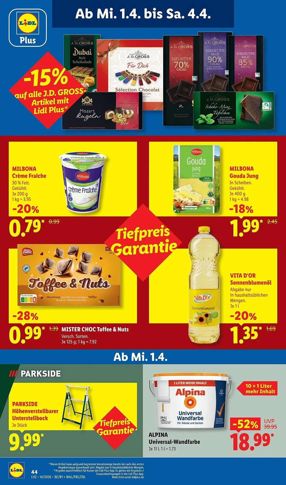 Lidl Prospekt von 30. März bis 5. April 2026 - Prospekt seite 68