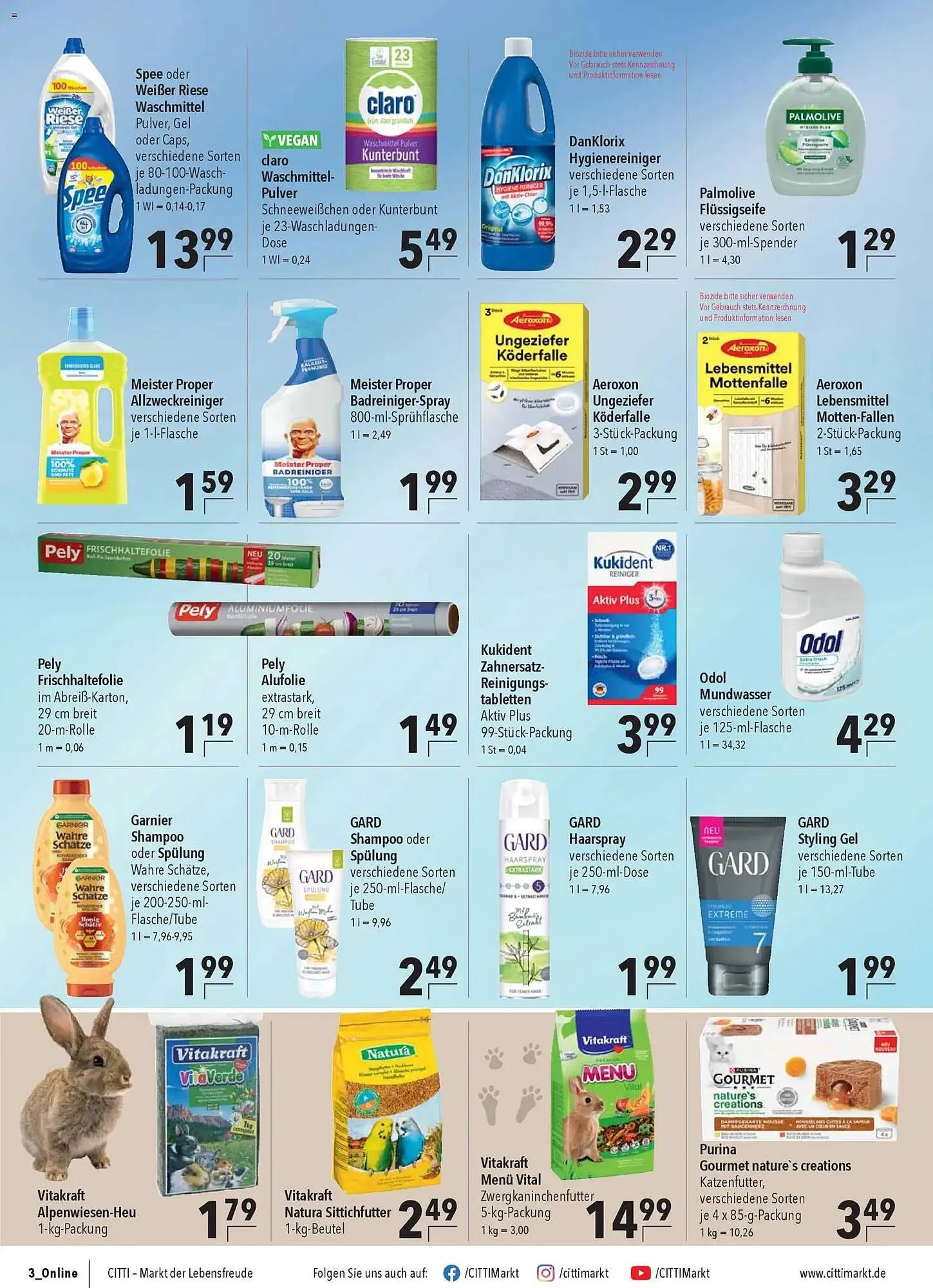 CITTI Markt Prospekt von 29. April bis 12. Mai 2026 - Prospekt seite 22