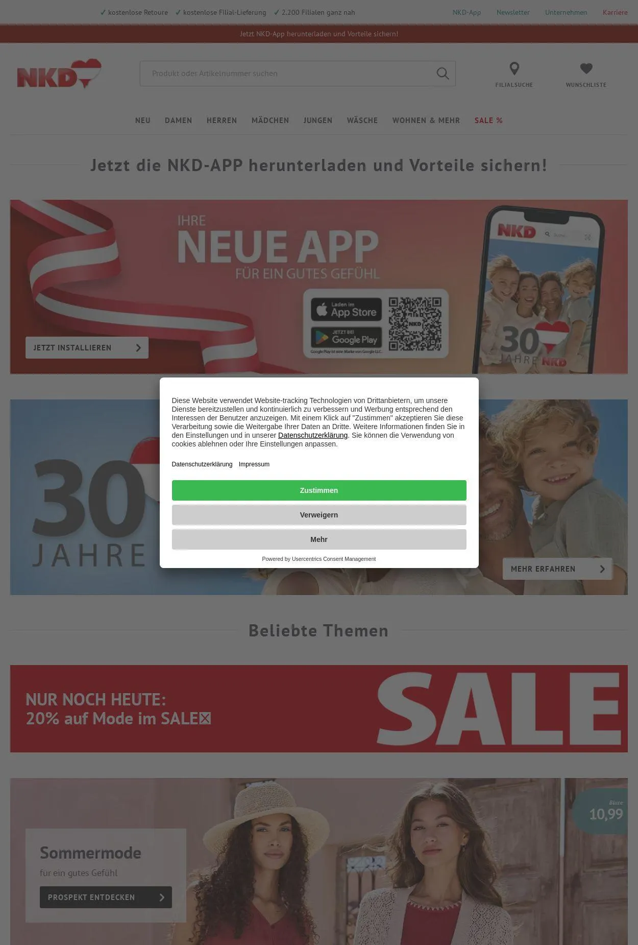 NKD von 19. Mai bis 25. Mai 2025 - Prospekt seite 2