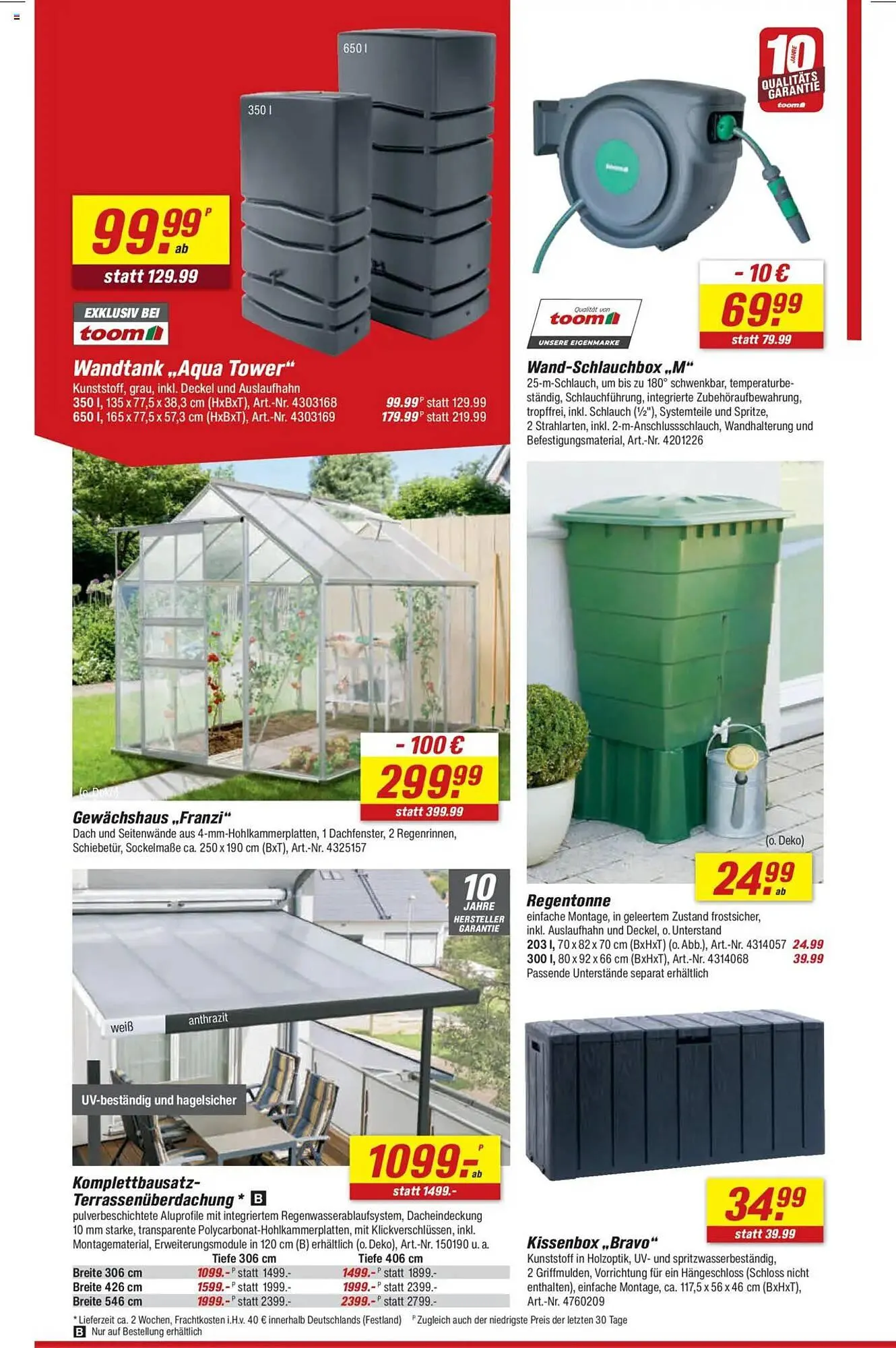 toom Baumarkt Prospekt von 19. Juli bis 25. Juli 2025 - Prospekt seite 4