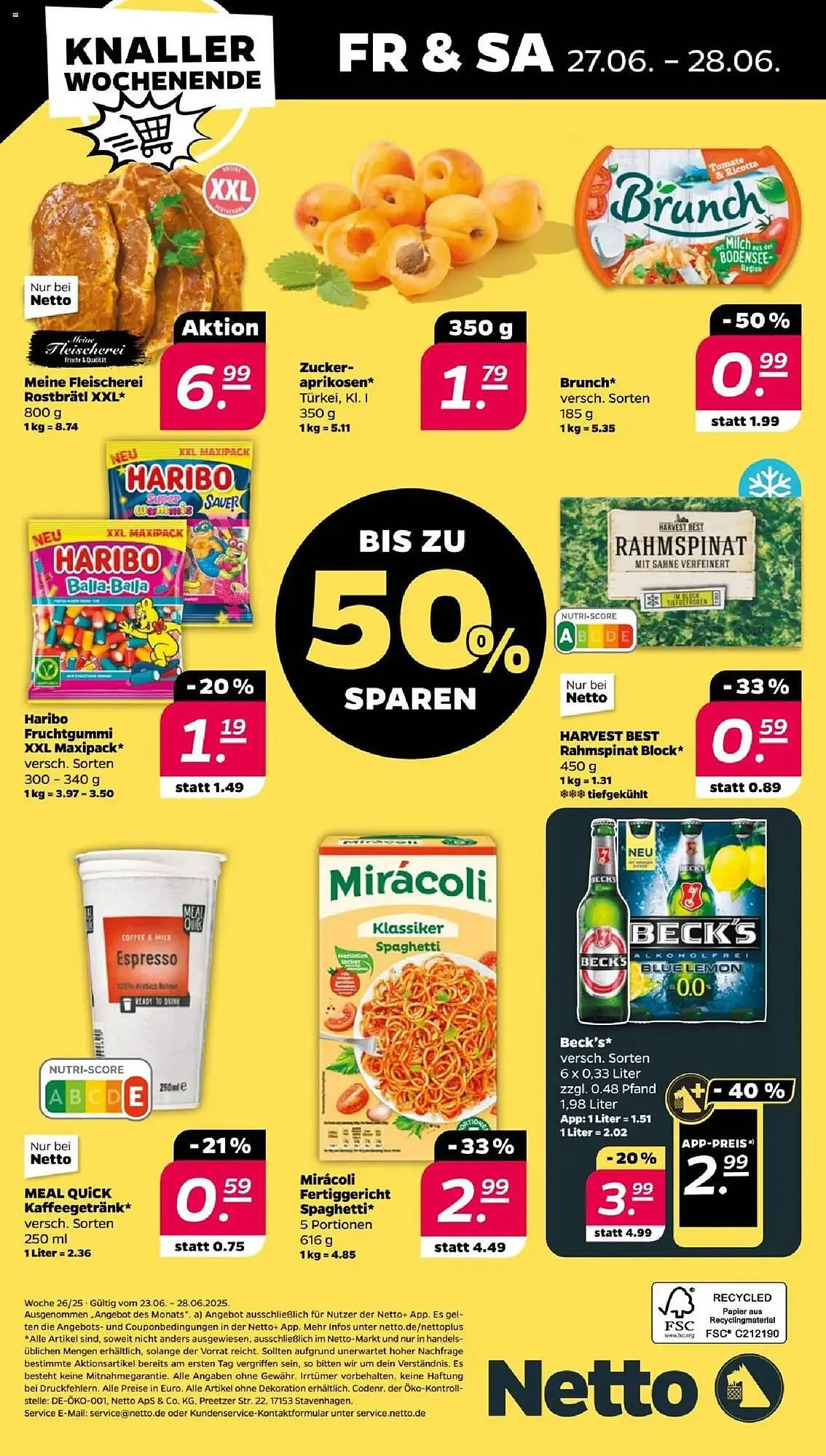 NETTO Prospekt von 23. Juni bis 28. Juni 2025 - Prospekt seite 36