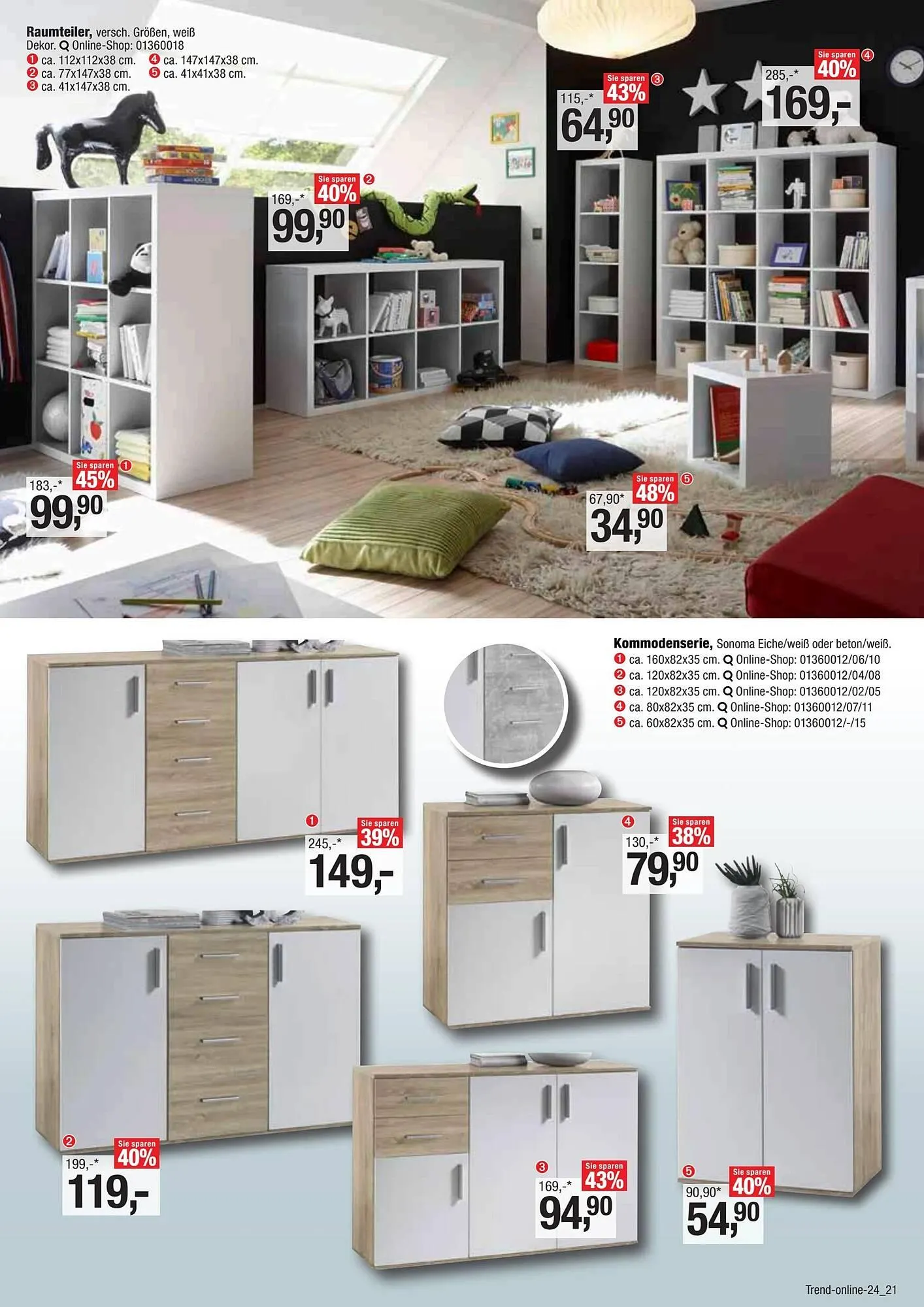 Opti Wohnwelt Prospekt von 12. Mai bis 1. August 2025 - Prospekt seite 21