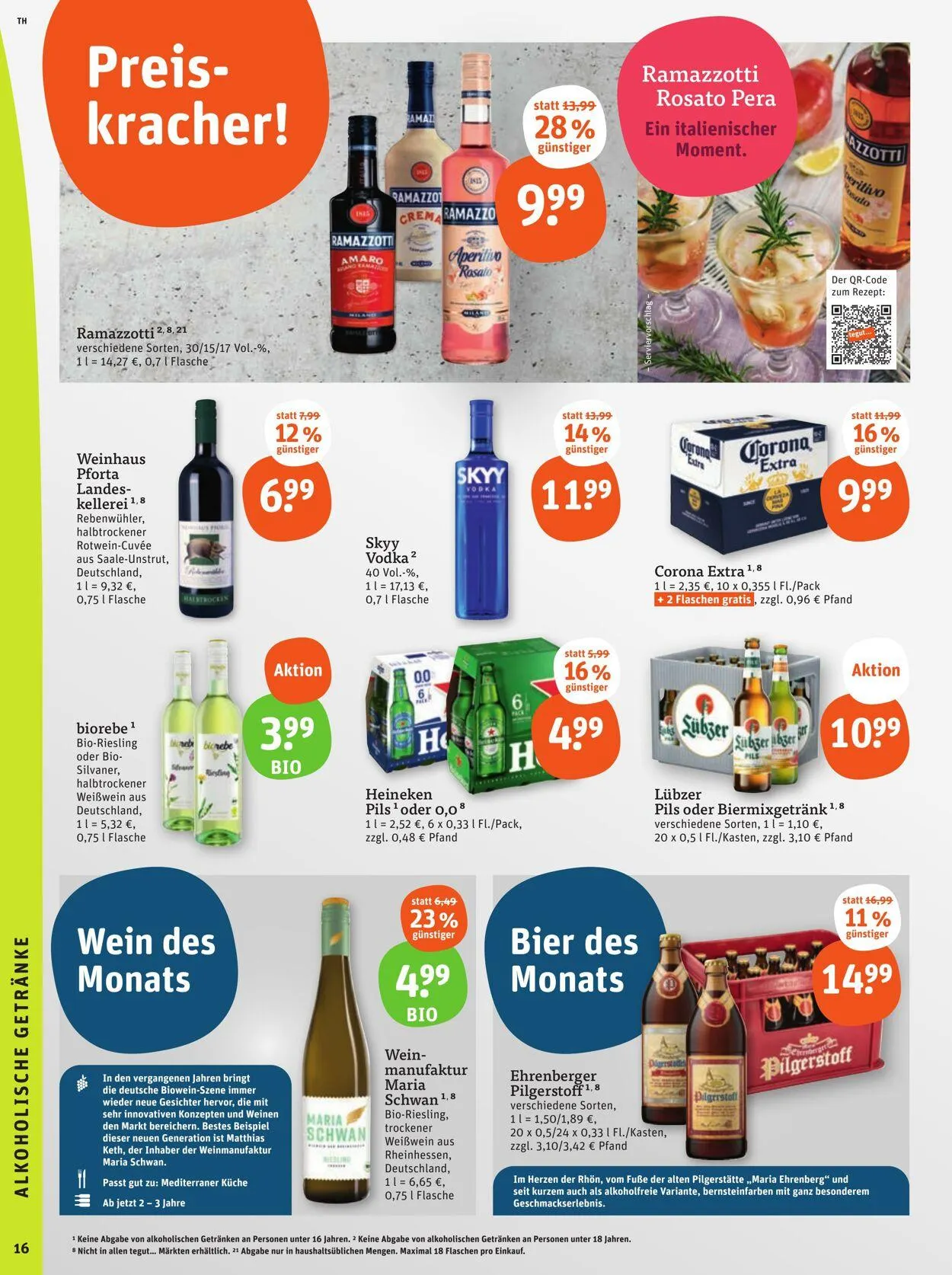 Tegut Aktueller Prospekt von 5. Mai bis 11. Mai 2025 - Prospekt seite 18