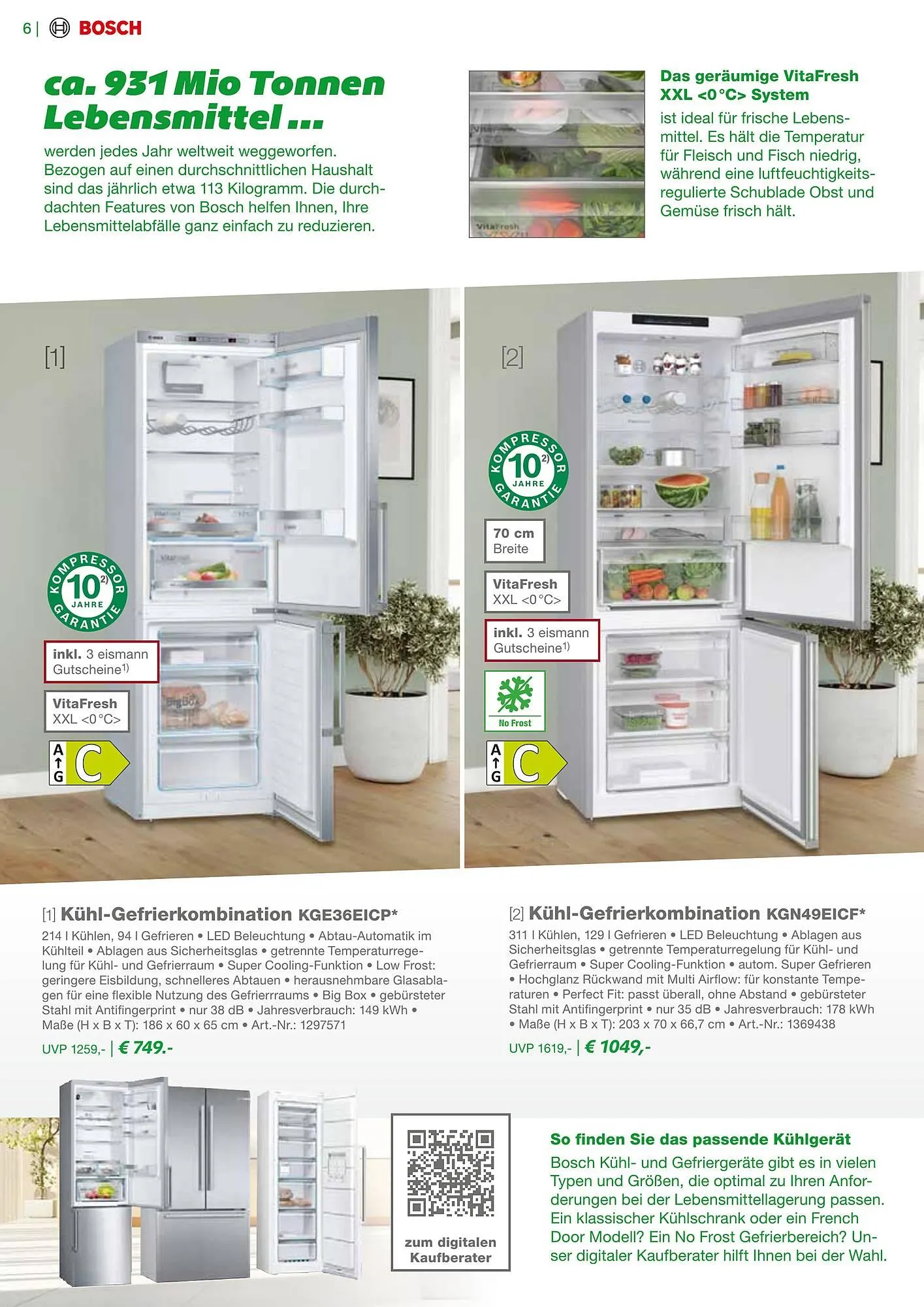 EP Prospekt von 25. März bis 30. April 2025 - Prospekt seite 6