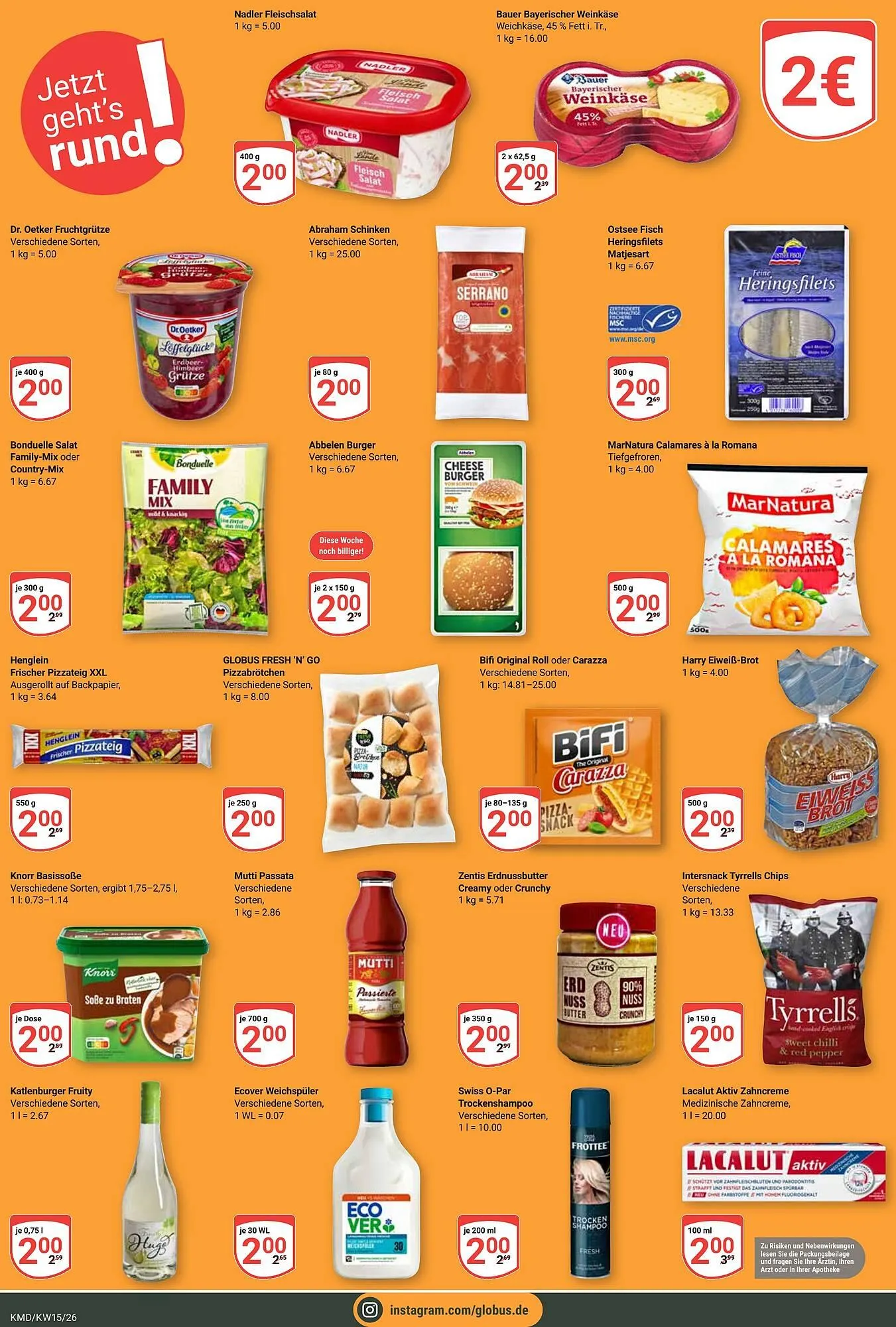 Globus Prospekt von 6. April bis 11. April 2026 - Prospekt seite 14