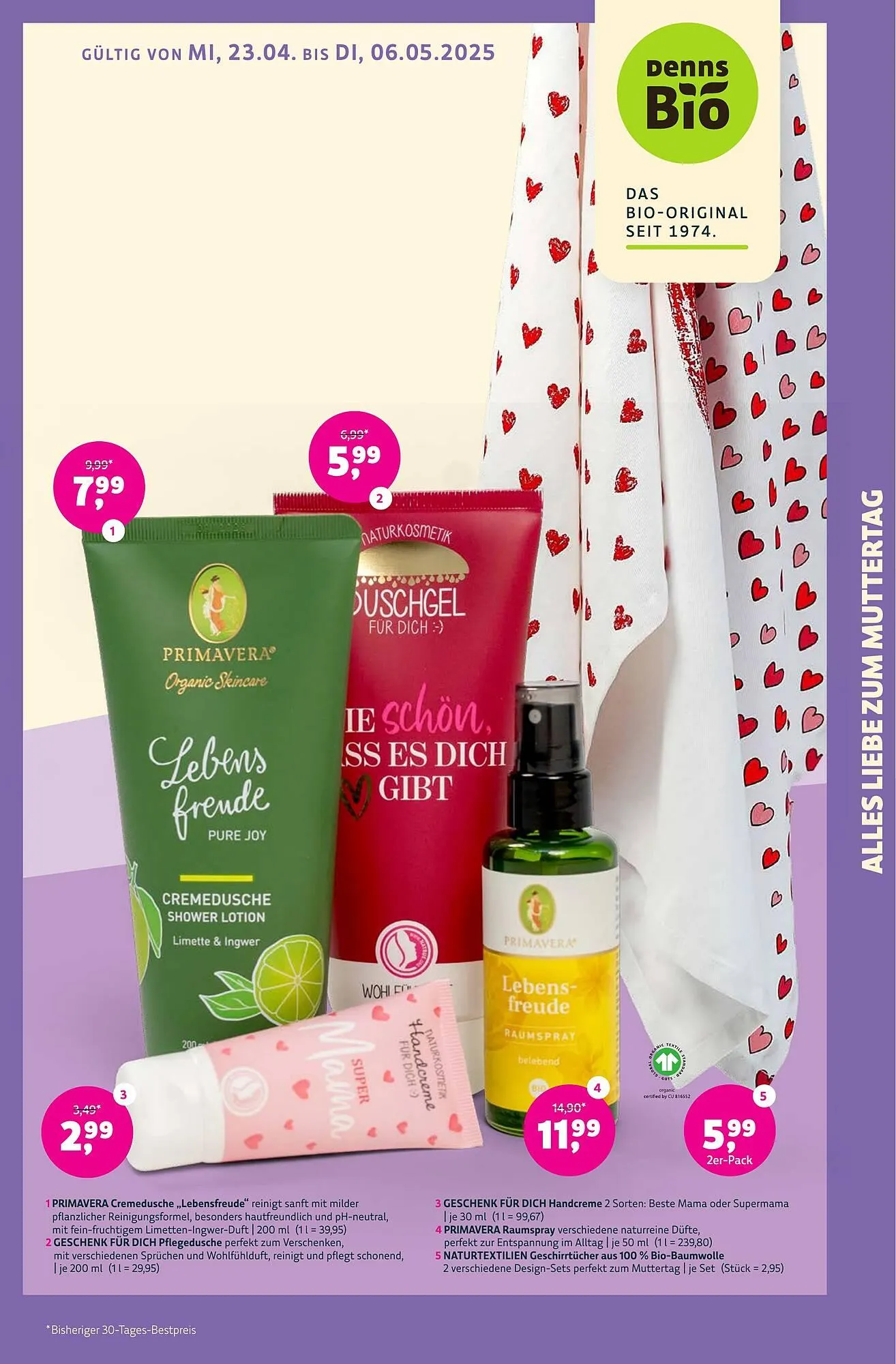 Naturgut Prospekt von 23. April bis 6. Mai 2025 - Prospekt seite 15