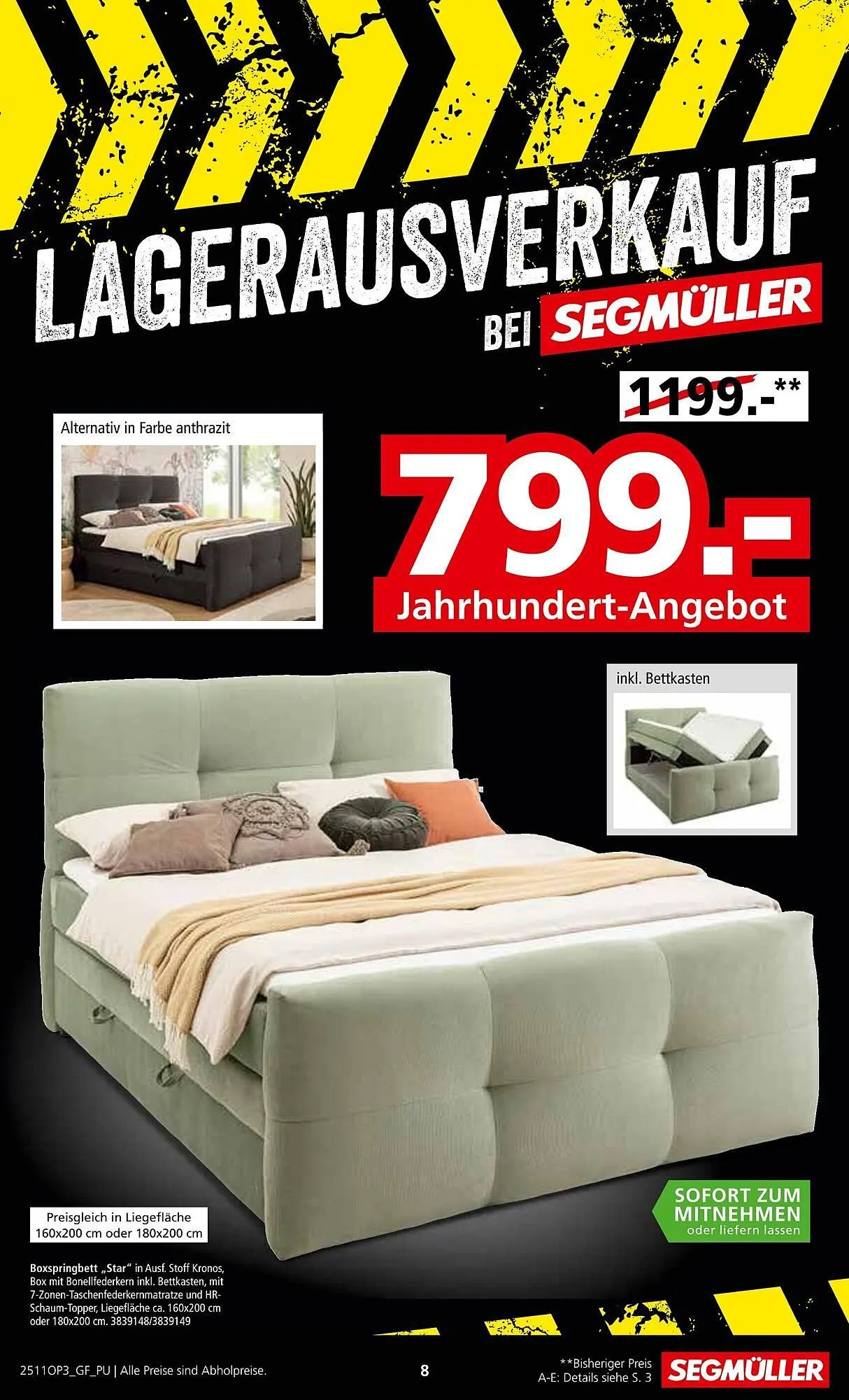 Segmüller Prospekt von 22. November bis 14. Dezember 2025 - Prospekt seite 8