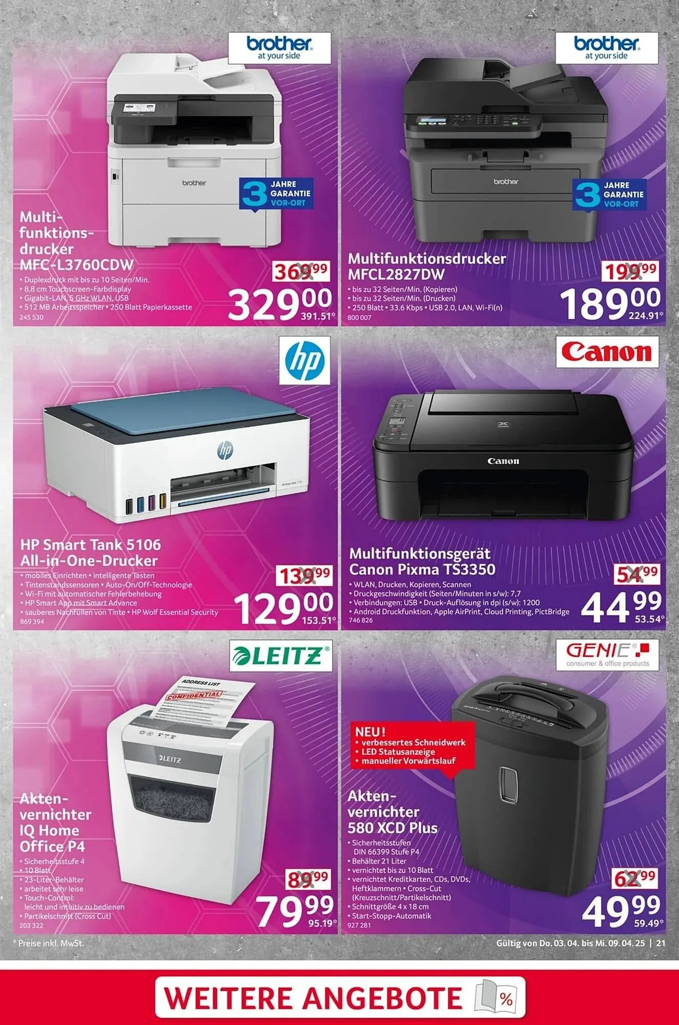 Selgros Prospekt von 3. April bis 10. April 2025 - Prospekt seite 21