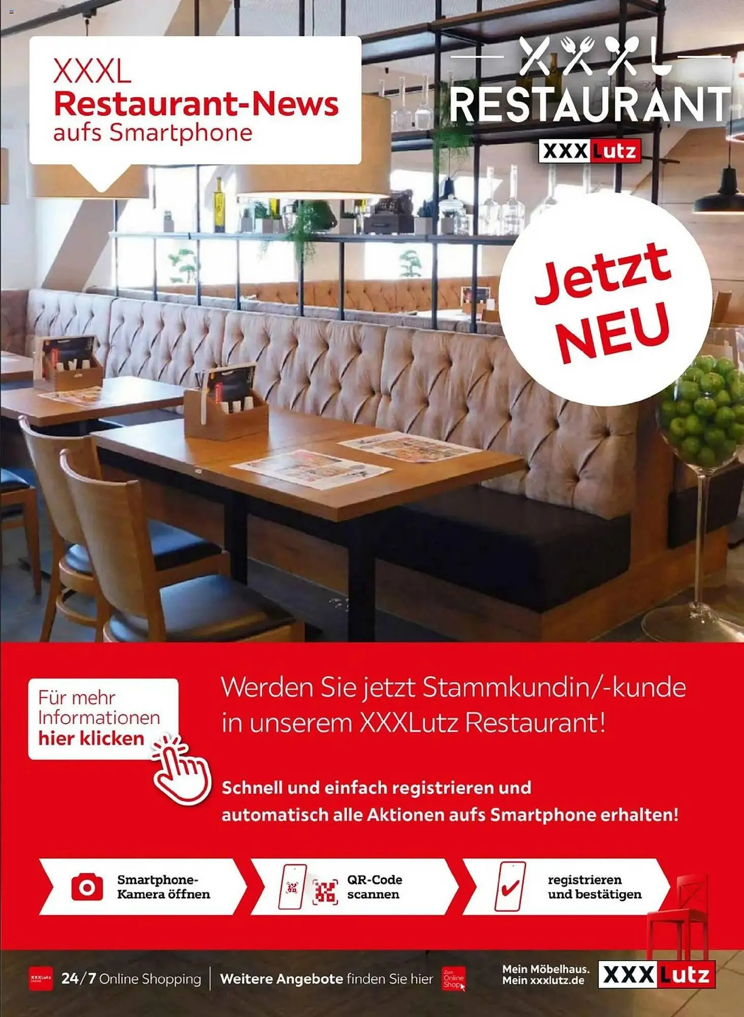 XXXLutz Prospekt von 11. April bis 2. Mai 2026 - Prospekt seite 31