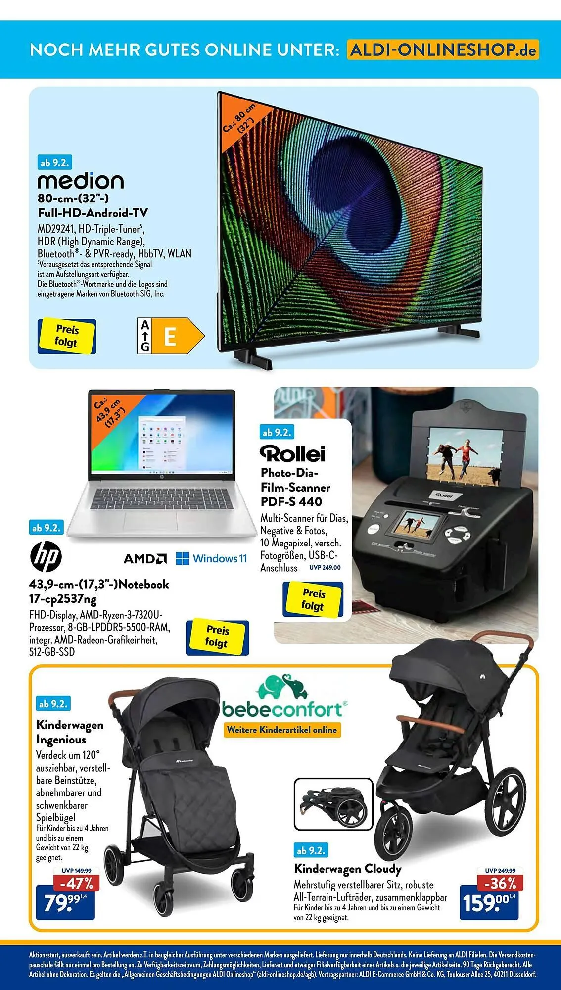 Aldi Süd Prospekt von 10. Februar bis 16. Februar 2025 - Prospekt seite 31