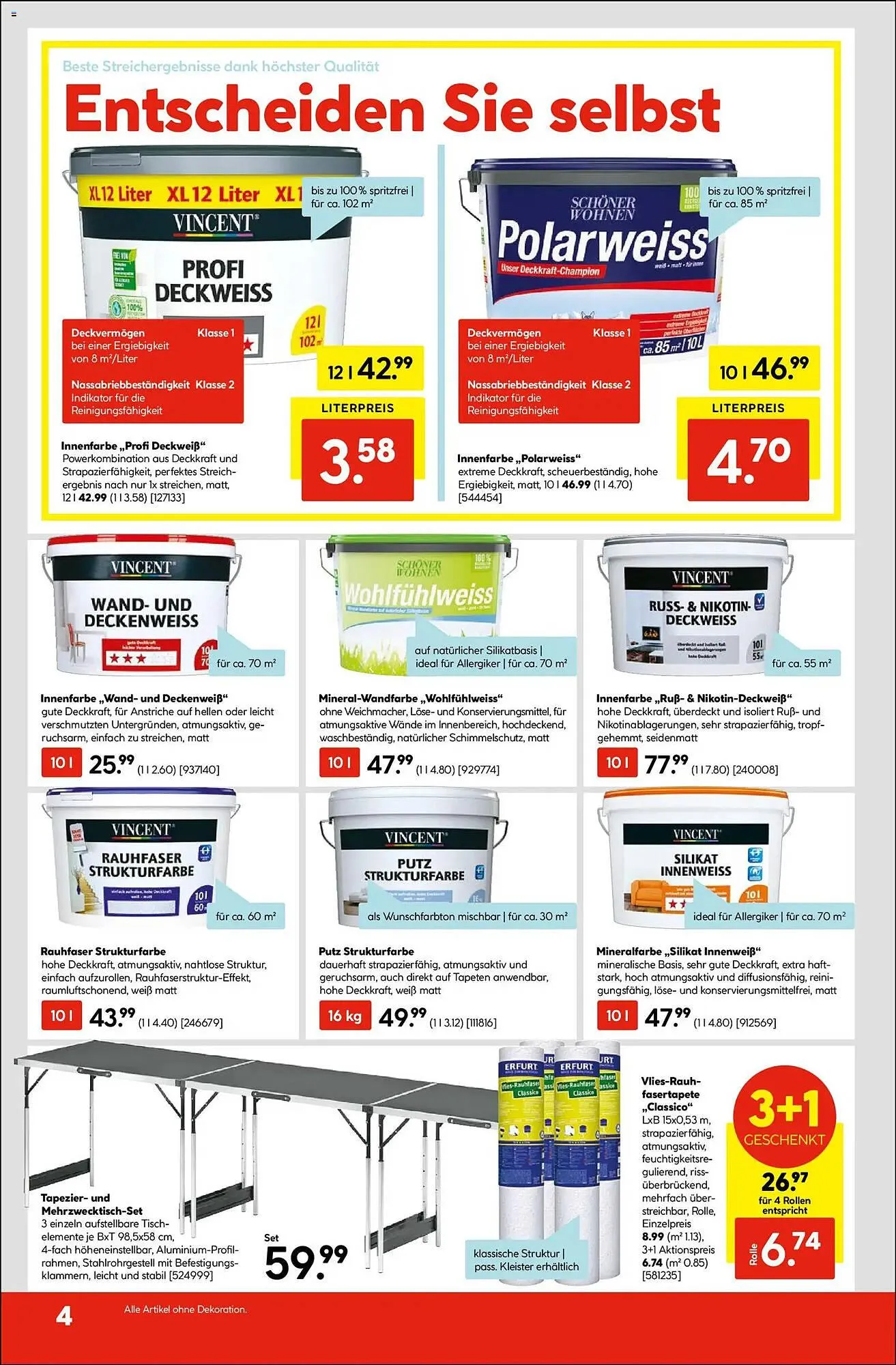 Hellweg Prospekt von 19. Januar bis 24. Januar 2026 - Prospekt seite 4