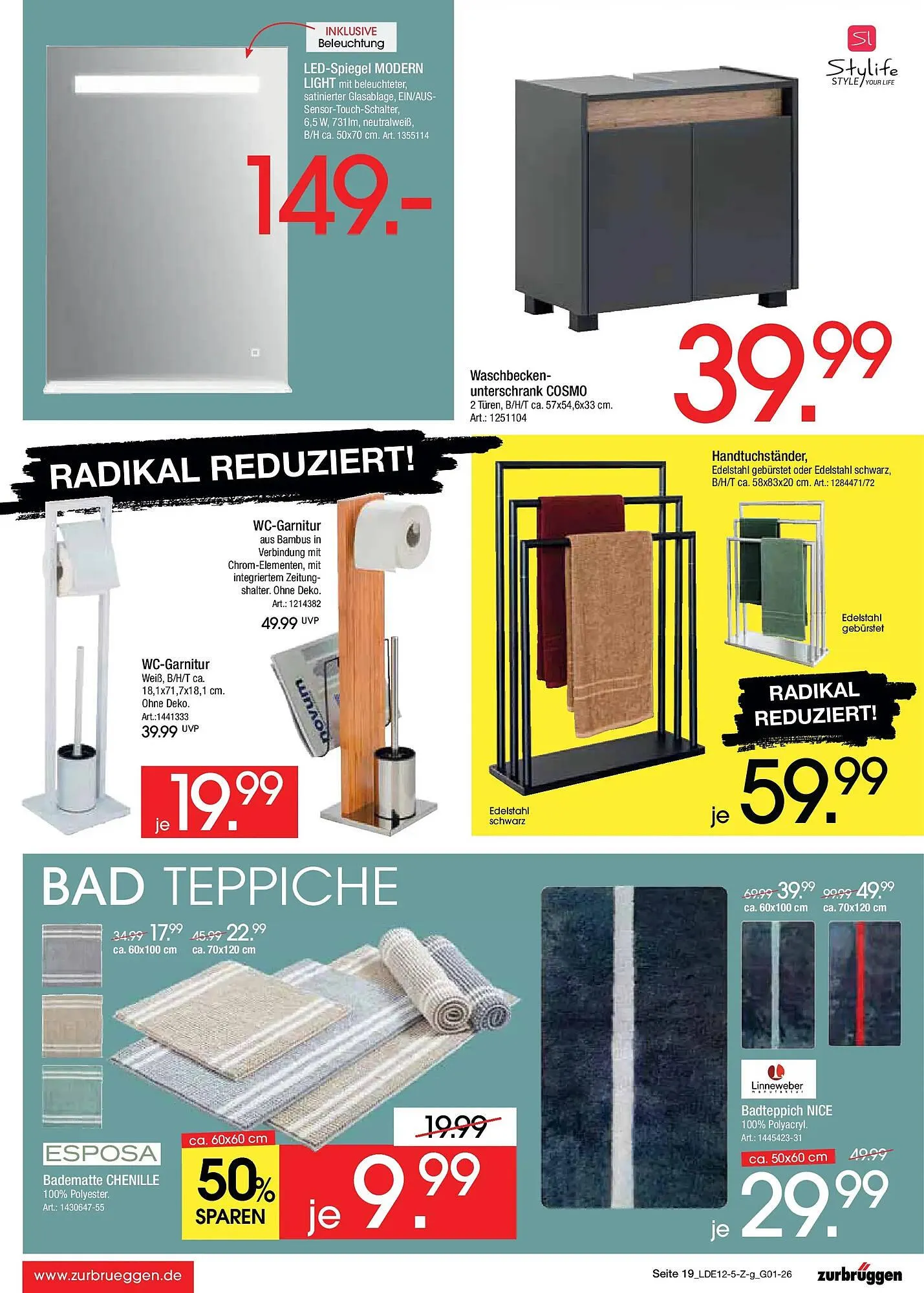 Zurbrüggen Prospekt von 26. Dezember bis 10. Januar 2026 - Prospekt seite 37