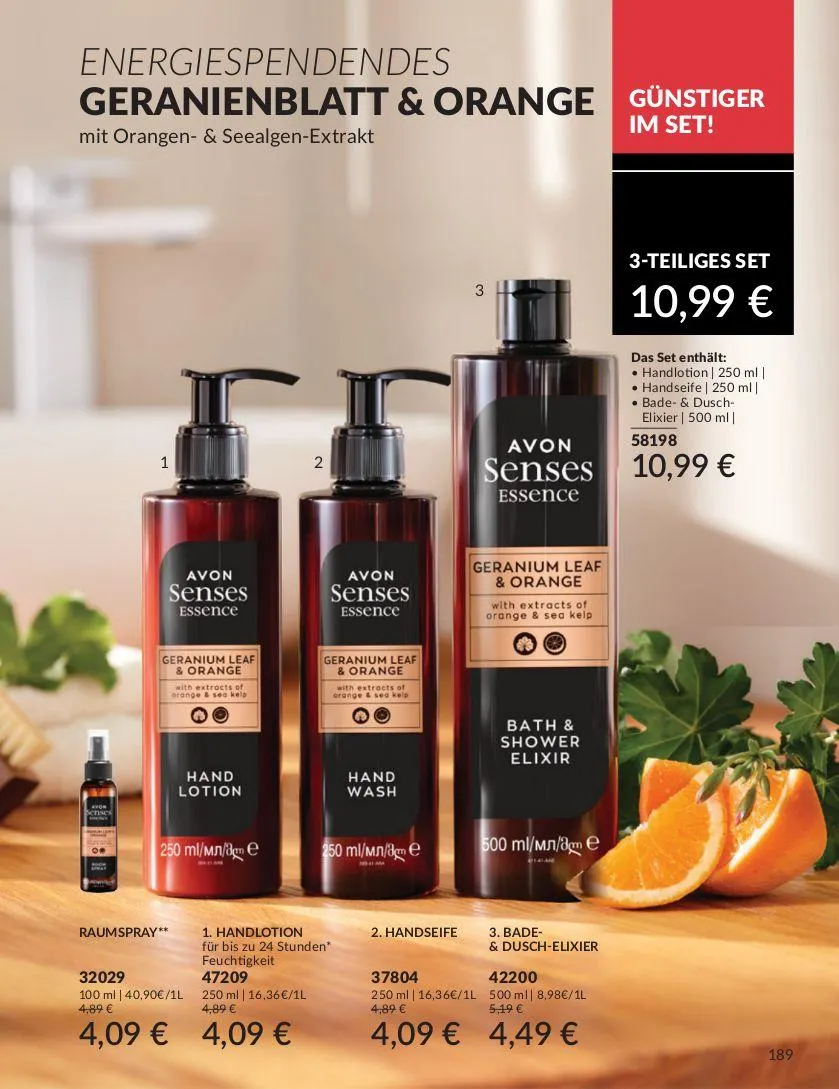 Avon Aktueller Prospekt von 4. Juni bis 18. Juni 2025 - Prospekt seite 189
