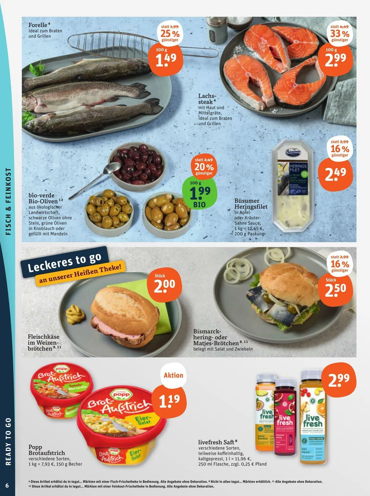 Tegut Aktueller Prospekt von 20. Oktober bis 26. Oktober 2025 - Prospekt seite 8