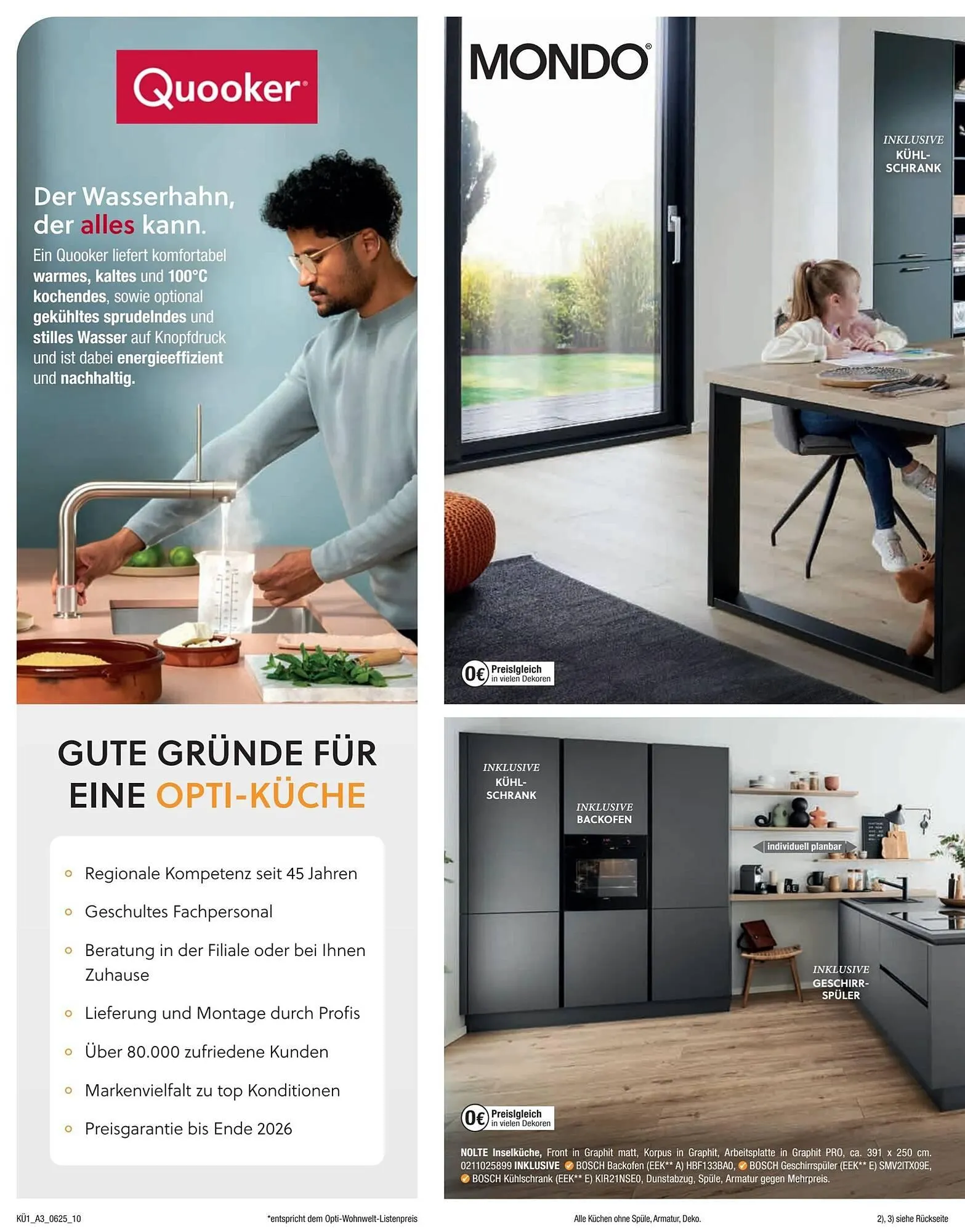 Opti Wohnwelt Prospekt von 5. Juni bis 29. Juni 2025 - Prospekt seite 10