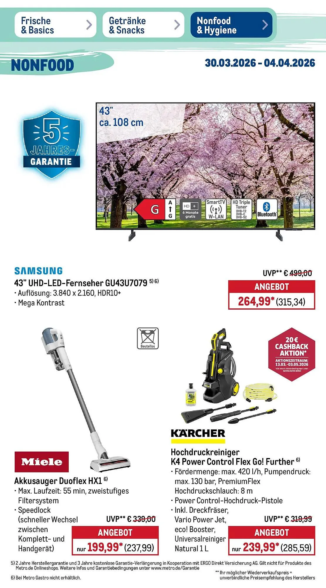 METRO Prospekt von 29. März bis 4. April 2026 - Prospekt seite 52